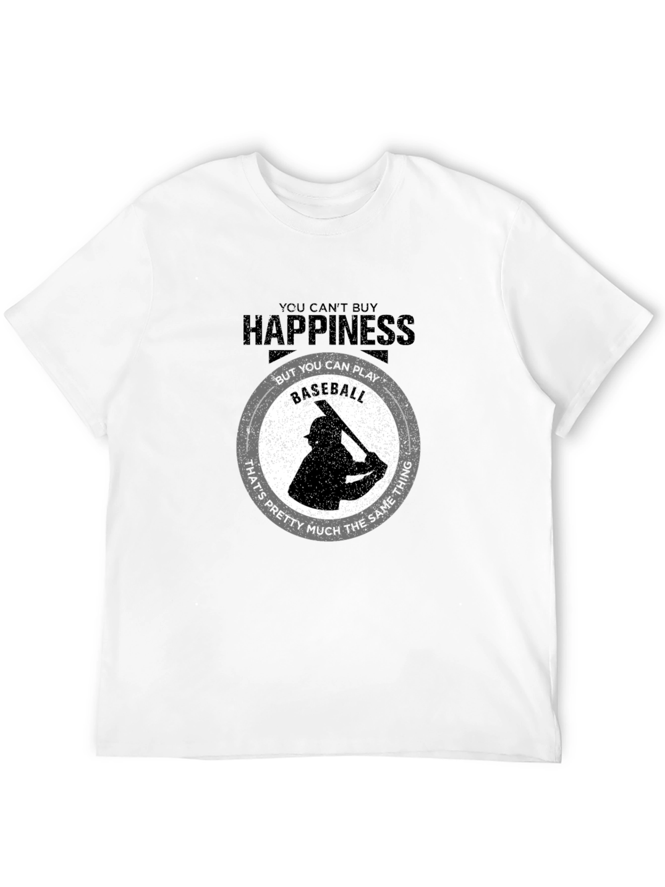 Happiness Baseball T-Shirt