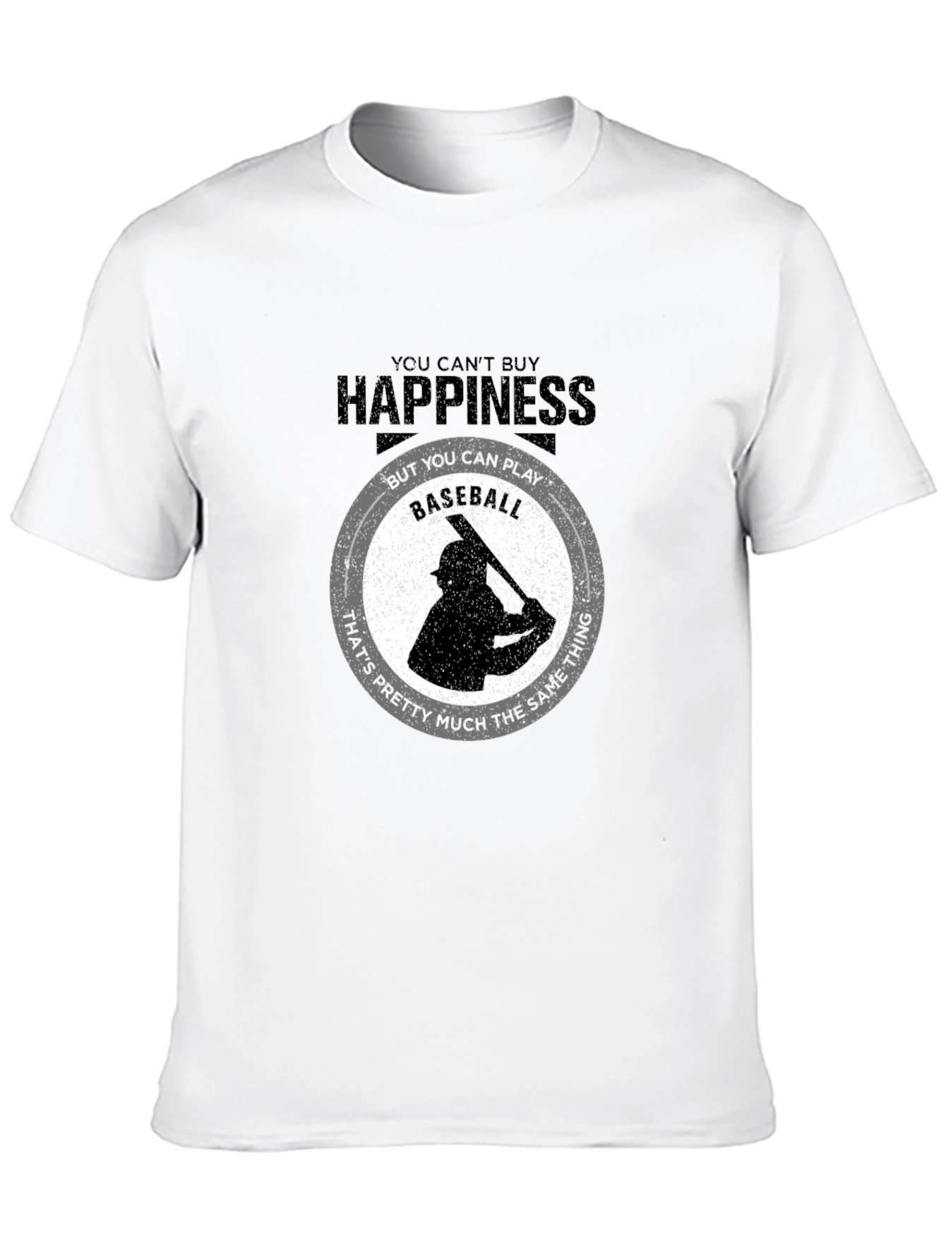 Happiness Baseball T-Shirt