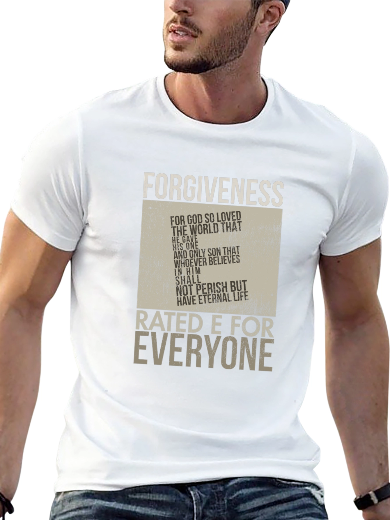 Forgiveness Rated E for Everyone Graphic T-Shirt
