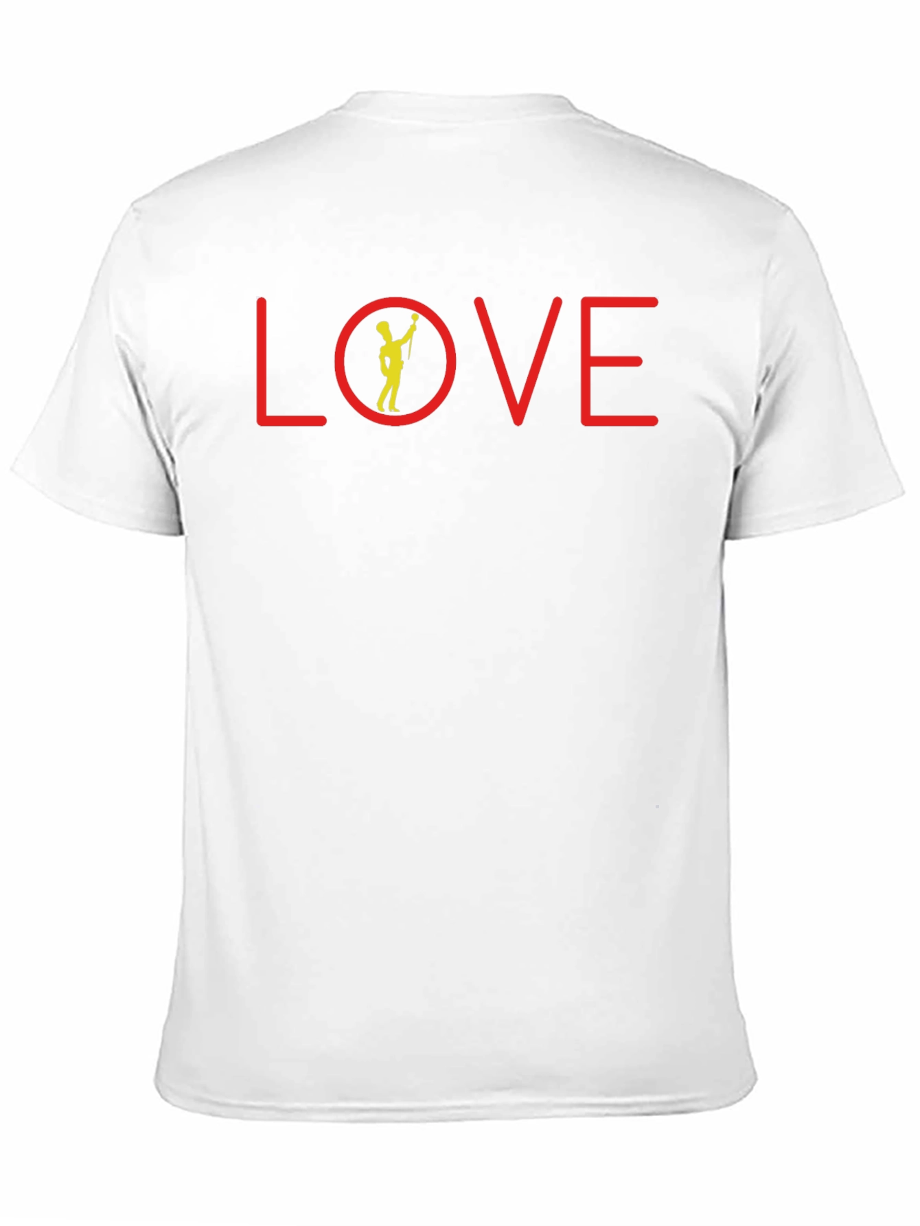 LOVE Graphic Tee - Musician Silhouette