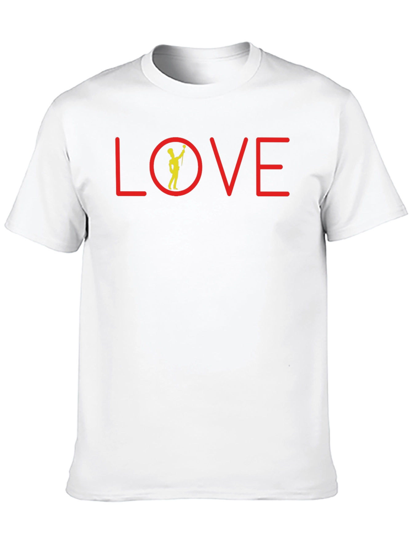 LOVE Graphic Tee - Musician Silhouette