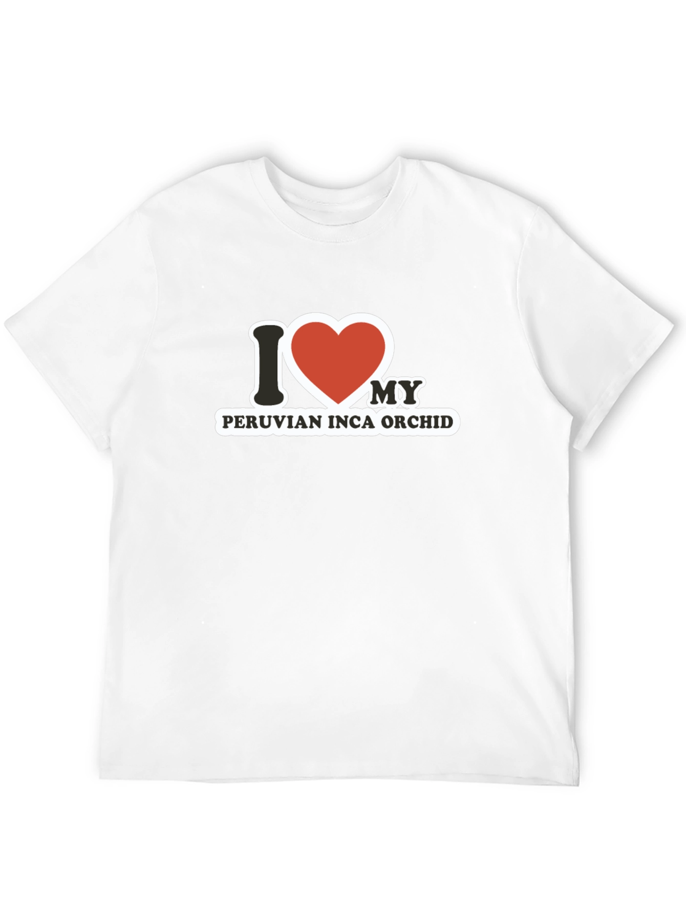 I Love My Peruvian Inca Orchid T-Shirt