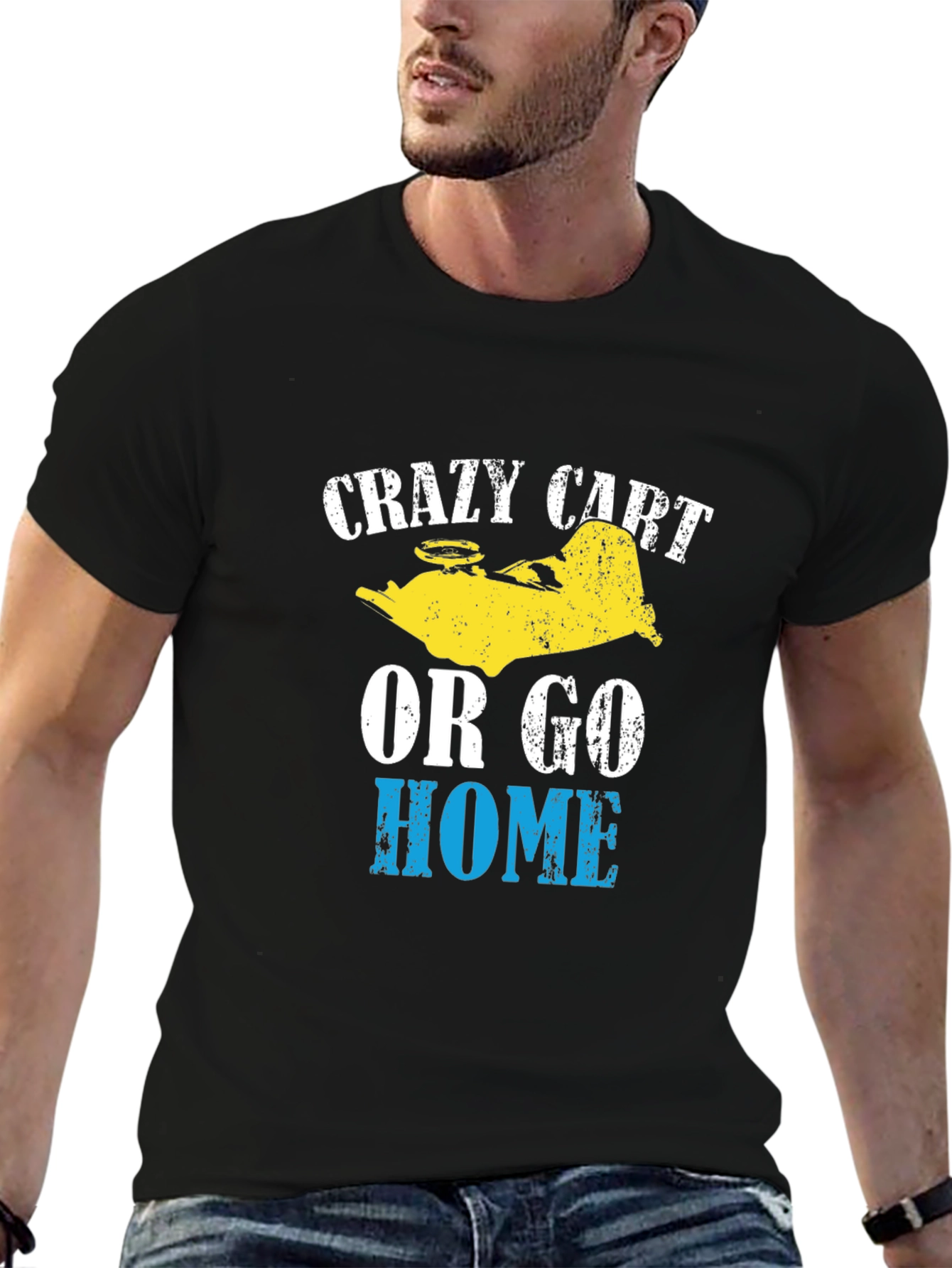 Crazy Cart T-Shirt - Ride or Go Home!