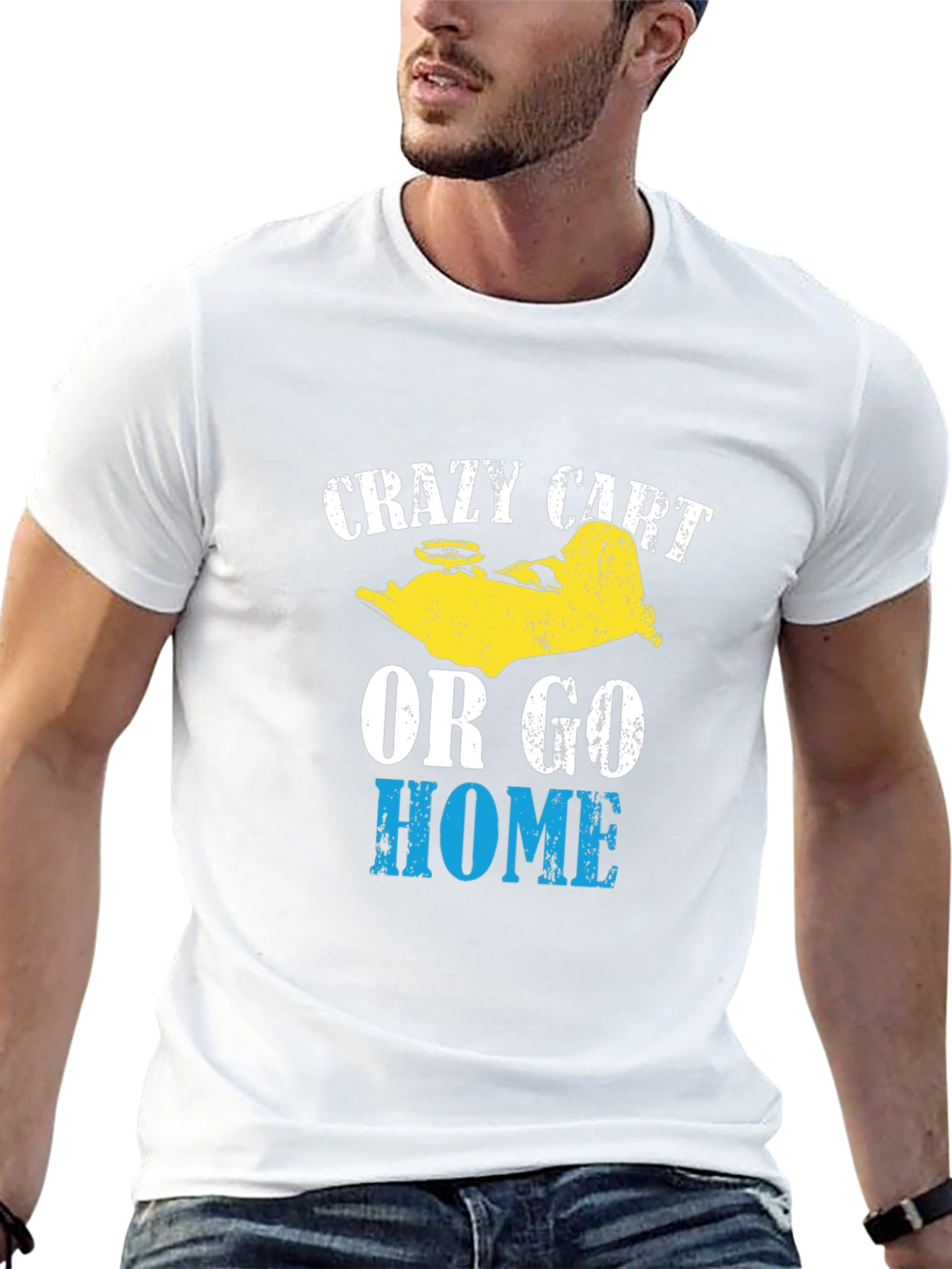 Crazy Cart T-Shirt - Ride or Go Home!