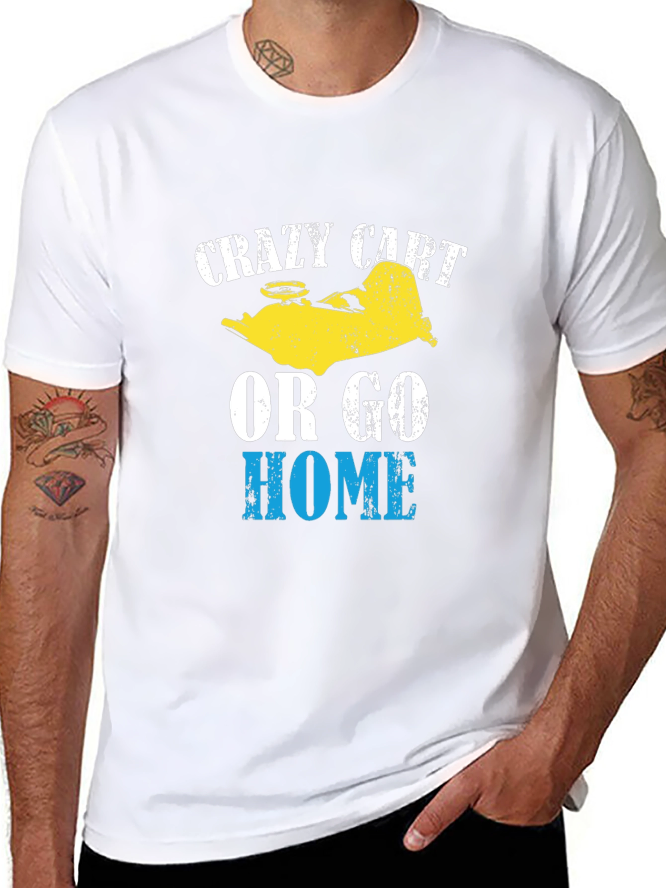 Crazy Cart T-Shirt - Ride or Go Home!