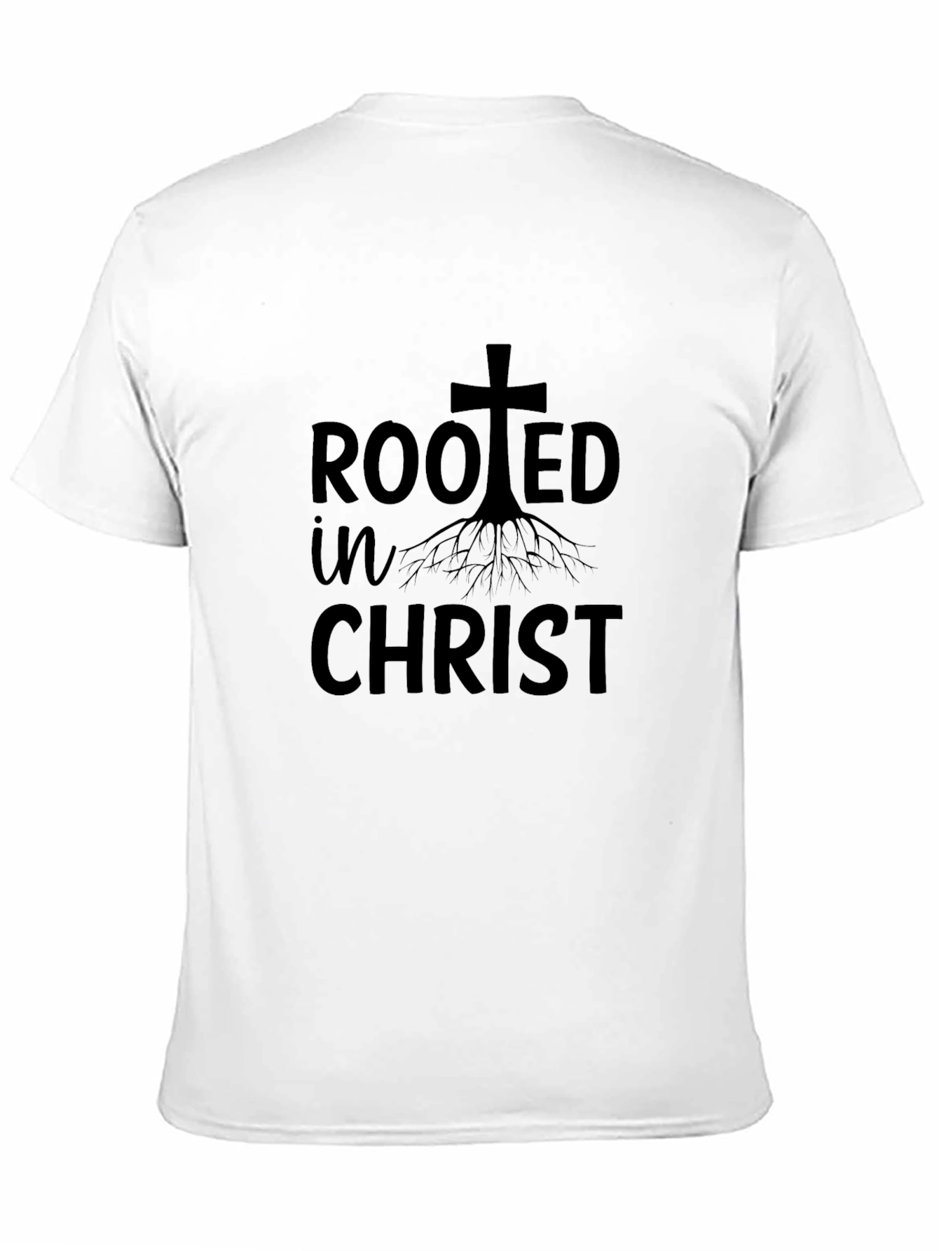 Rooted In Christ T-Shirt Religious Tee