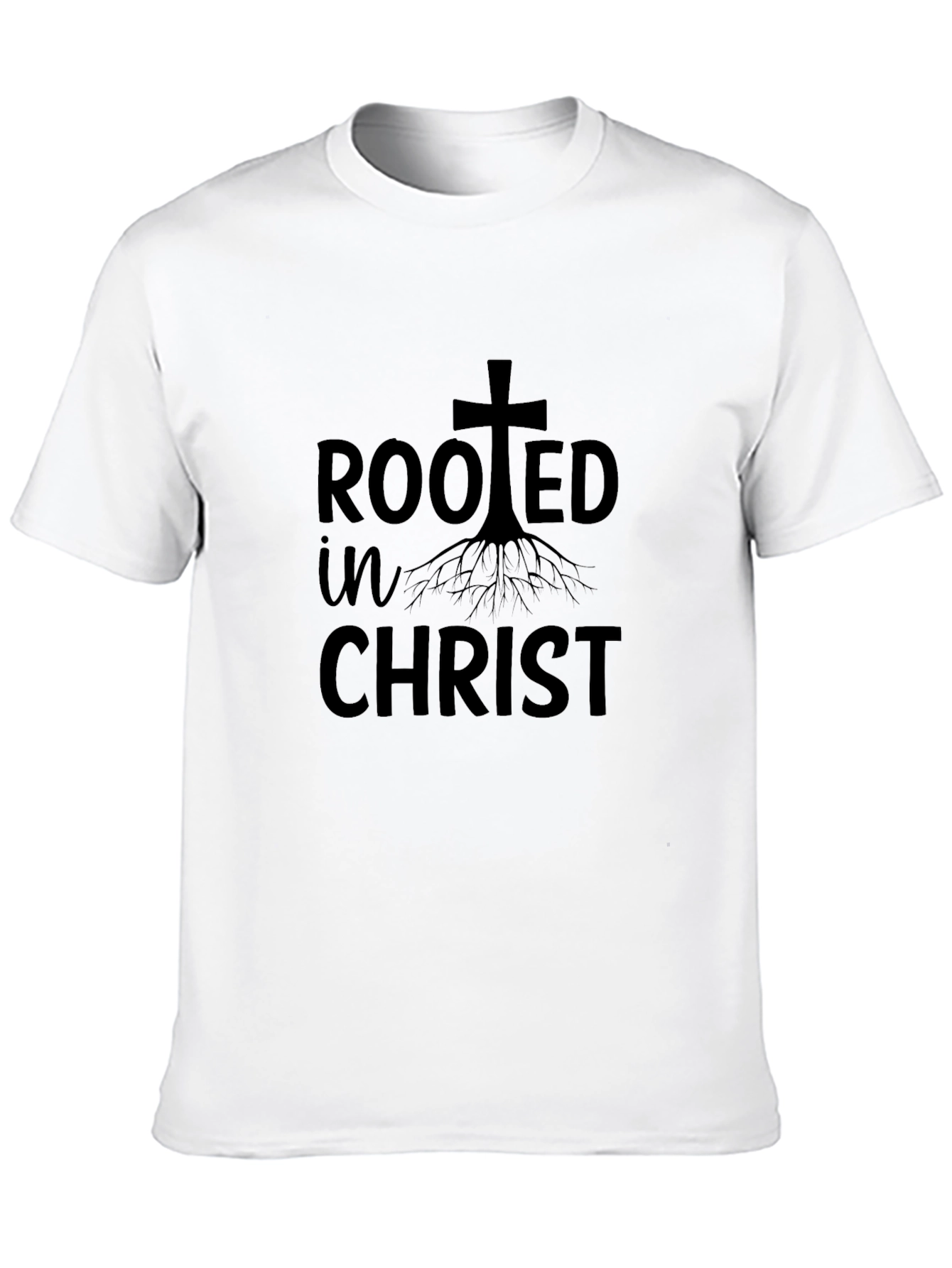 Rooted In Christ T-Shirt Religious Tee