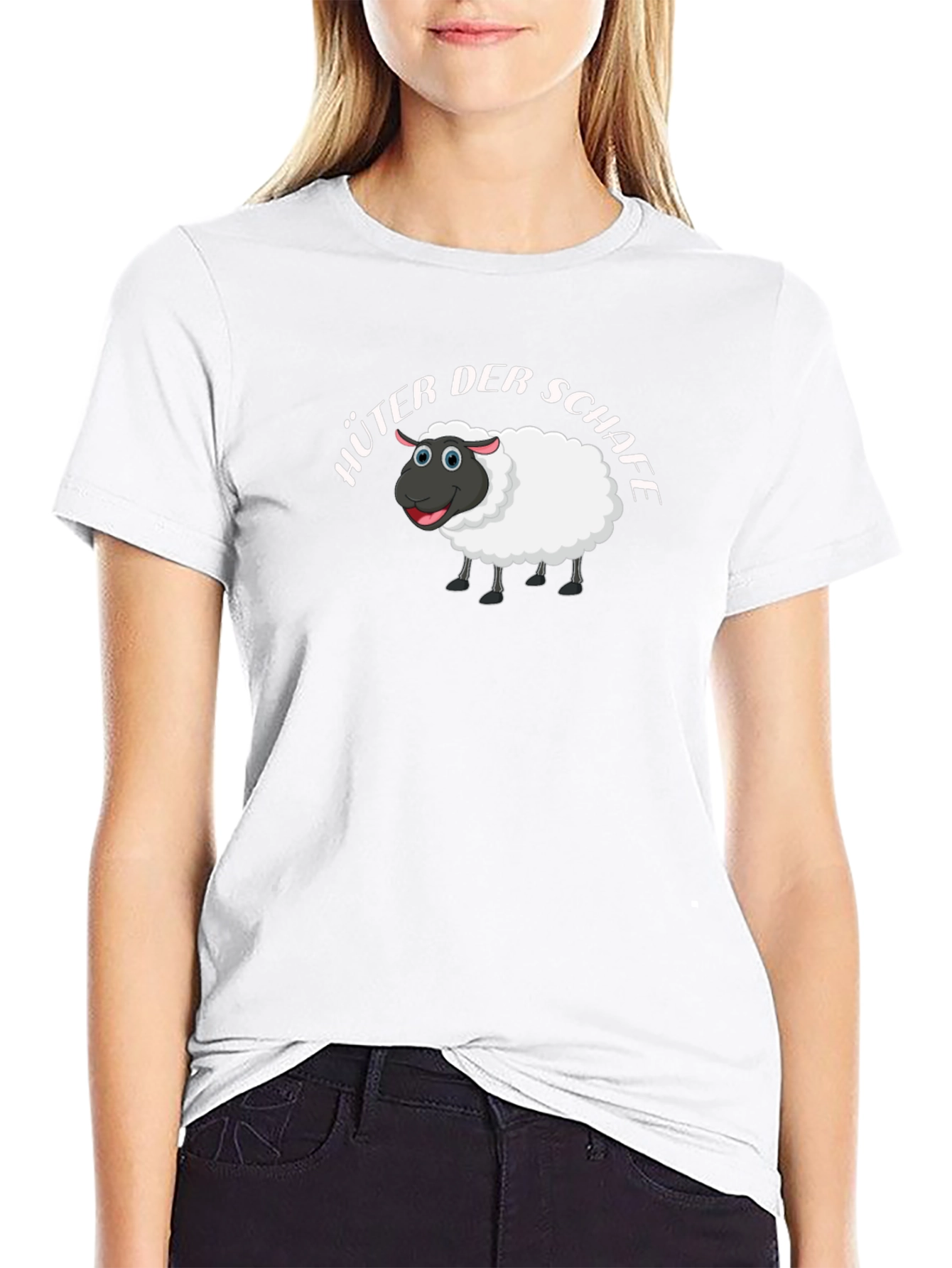 Hüter Der Schafe Black T-Shirt