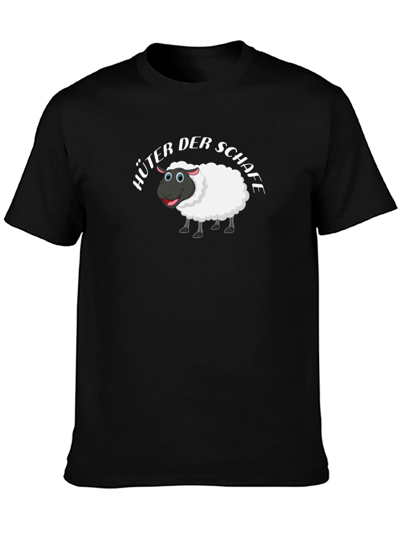 Hüter Der Schafe Black T-Shirt