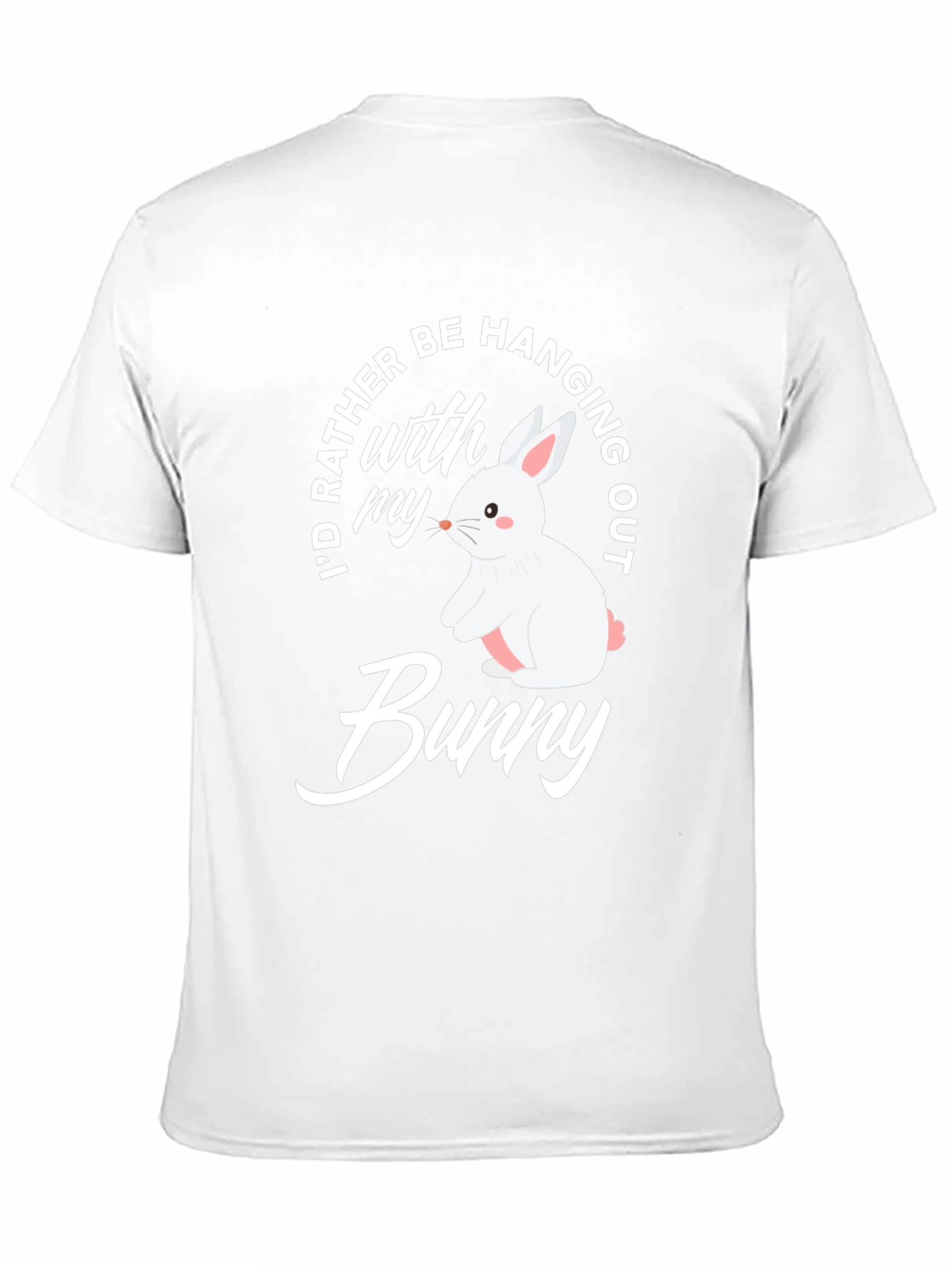 Cute Bunny Graphic T-Shirt - Easter Apparel