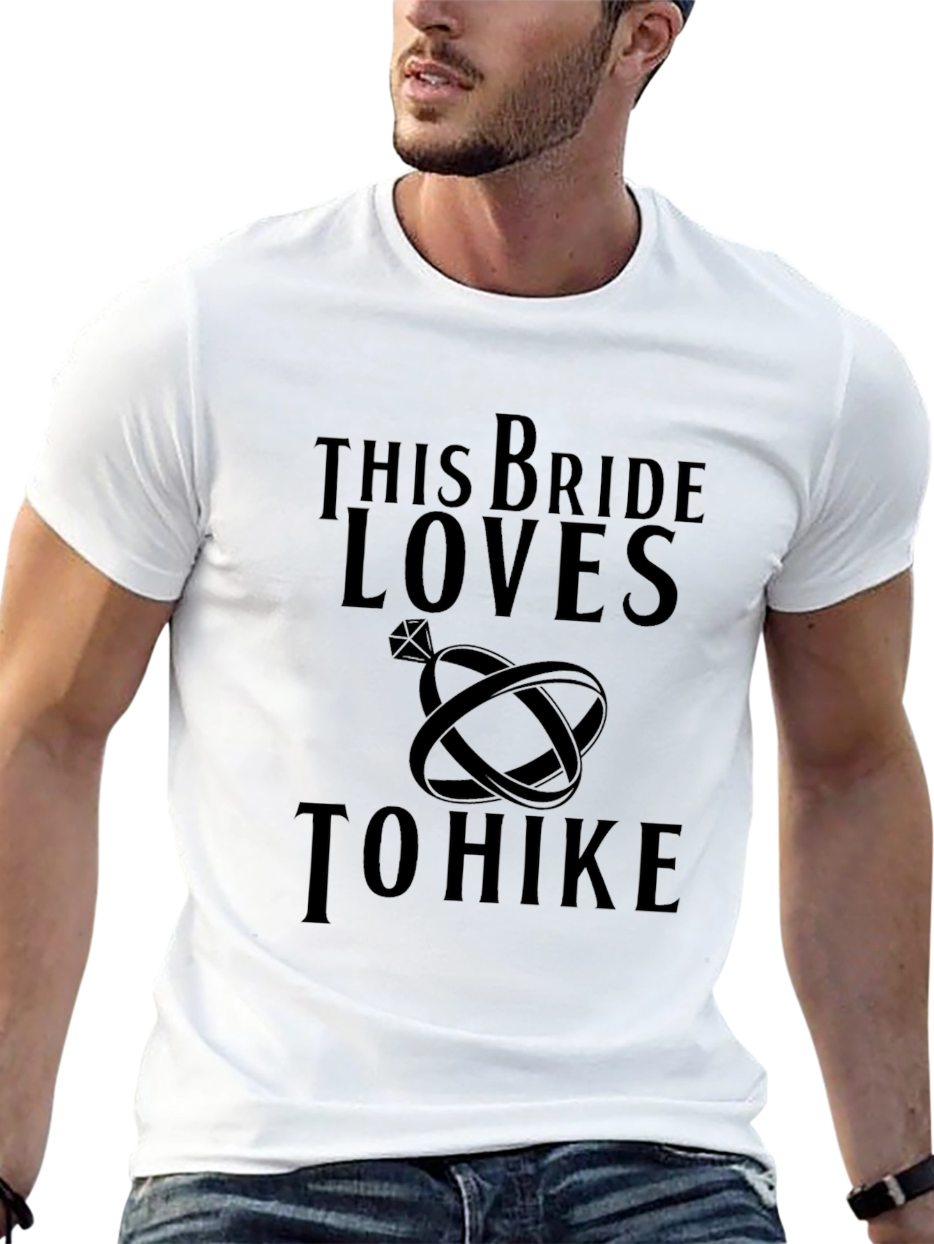 Bride to Hike T-Shirt - Black