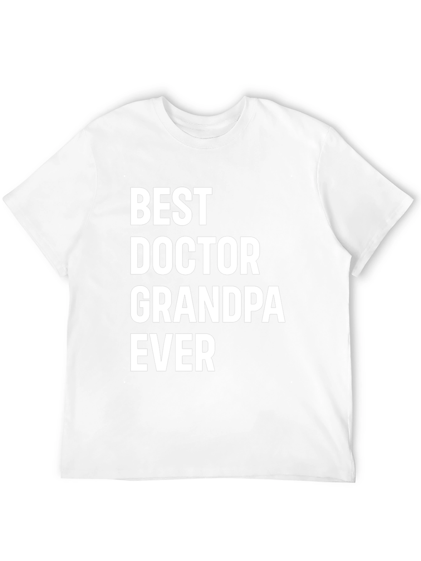Best Doctor Grandpa Ever Graphic Tee - Black