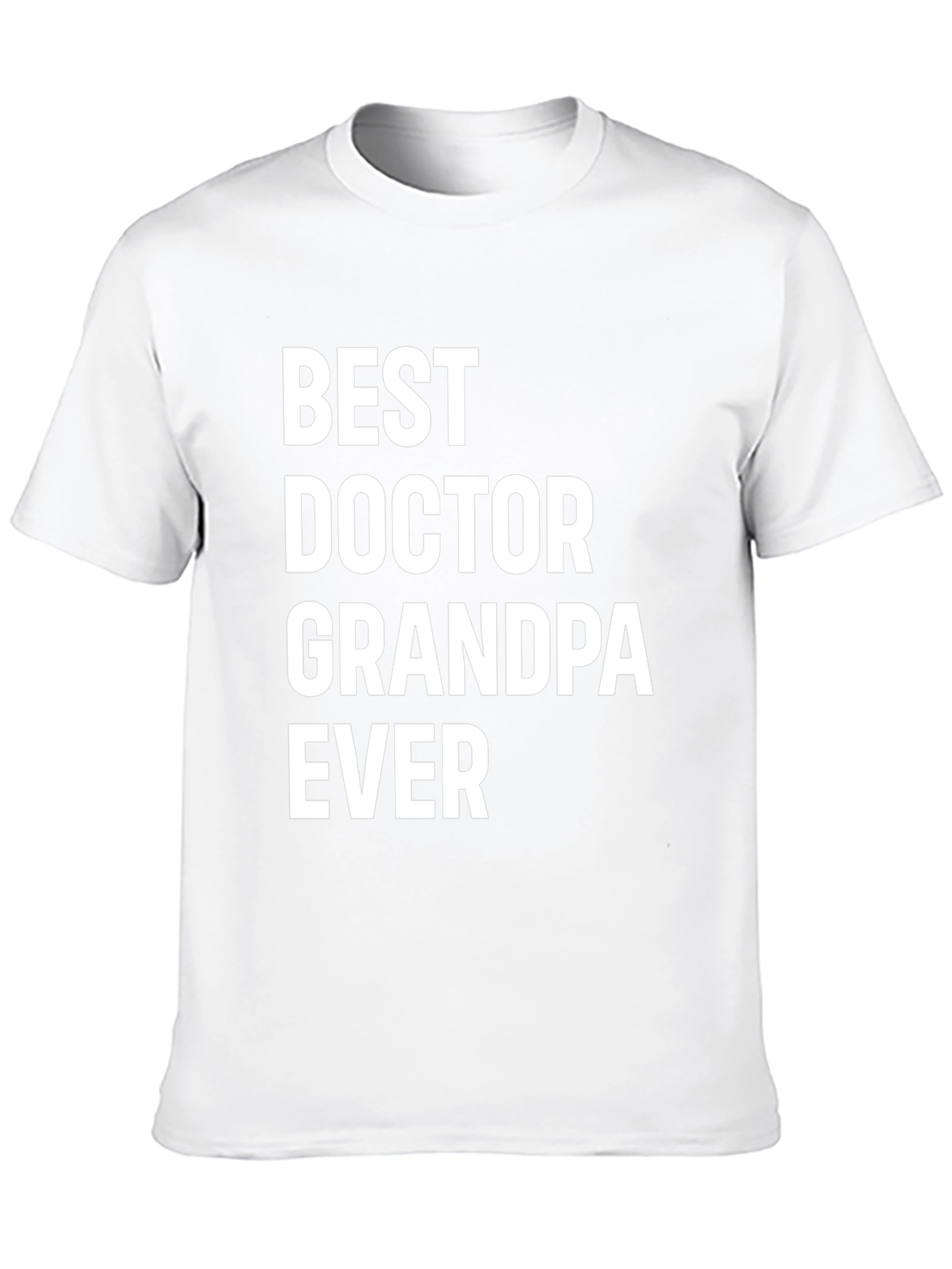 Best Doctor Grandpa Ever Graphic Tee - Black