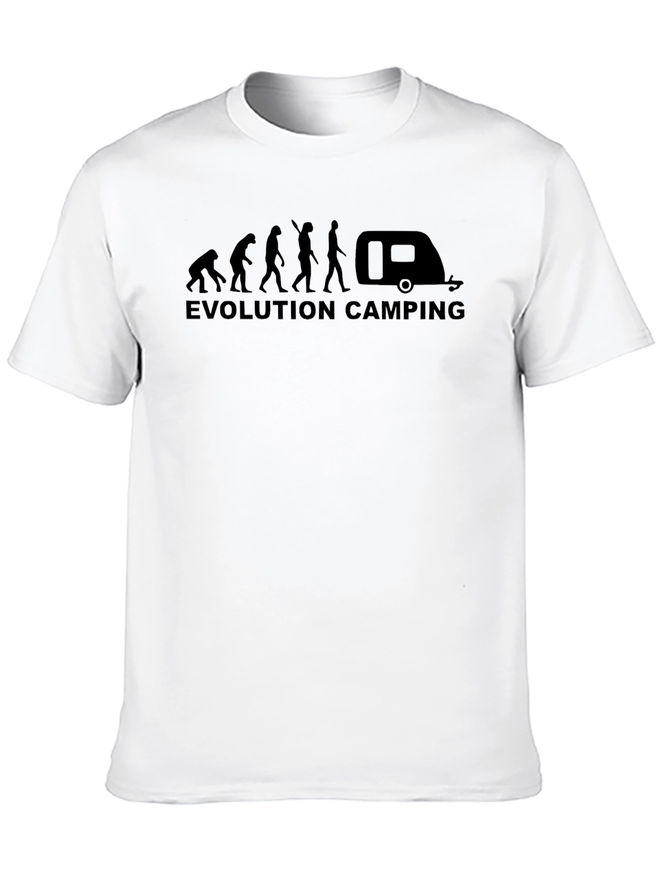 Evolution Camping Black T-Shirt