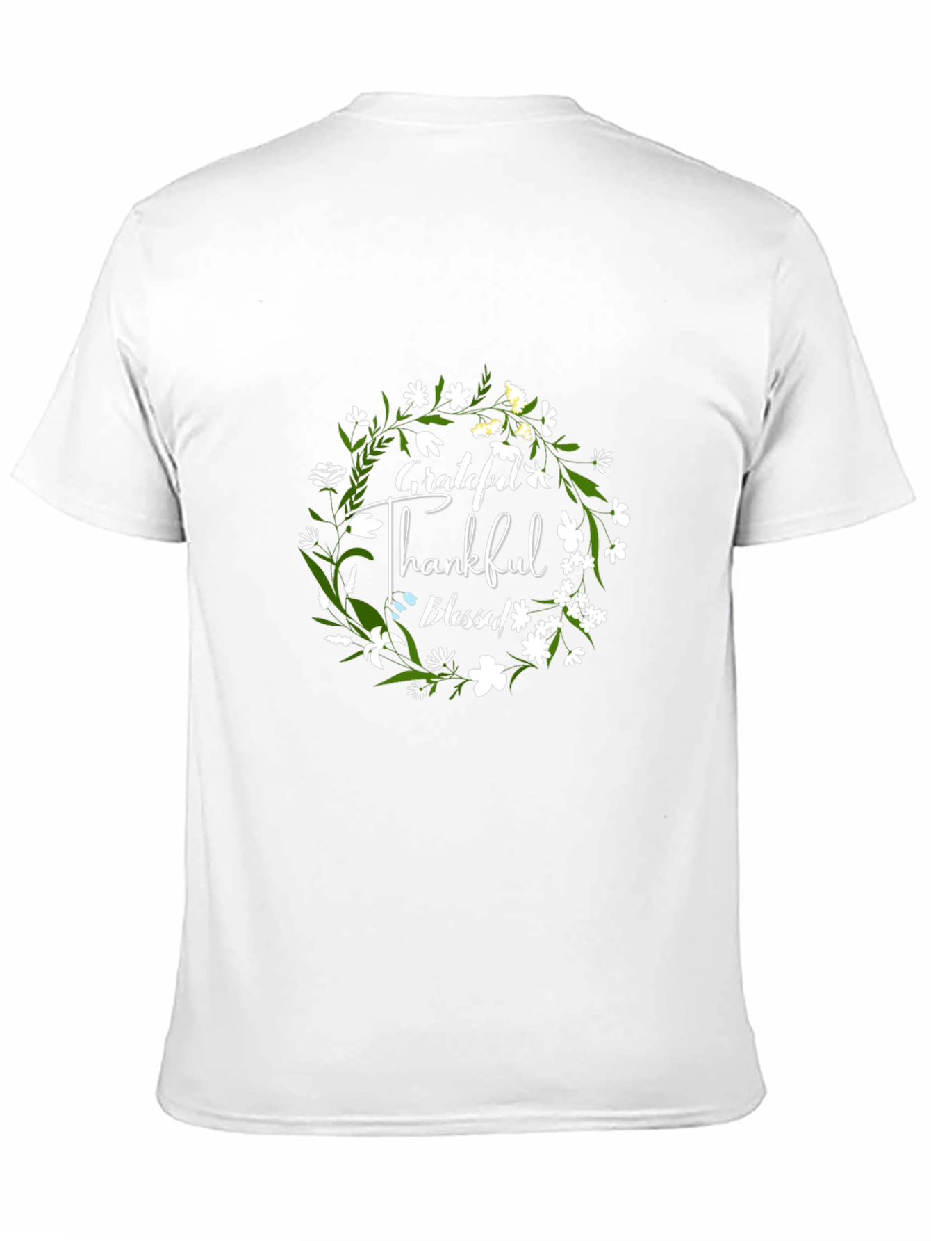 Grateful Thankful Blessed Graphic Tee