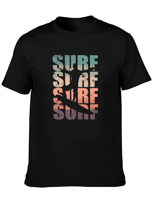 Vintage Surf T-Shirt - Retro Surfer Graphic Tee