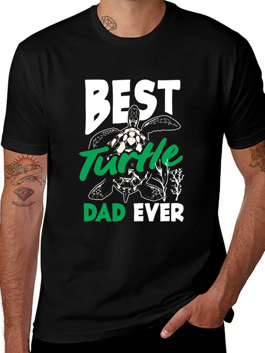Best Turtle Dad Ever Graphic Tee