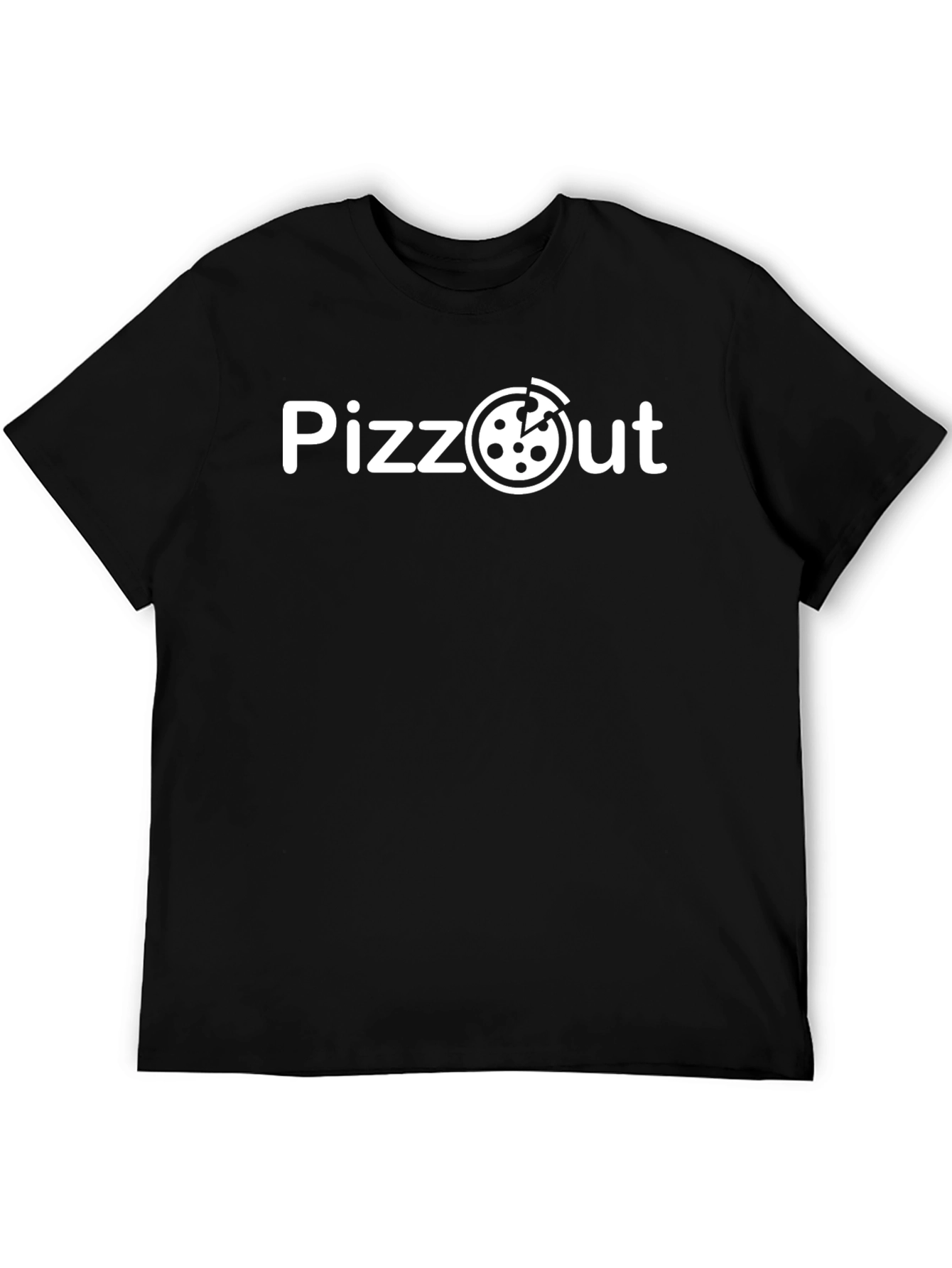 Pizza Out Funny Graphic T-Shirt