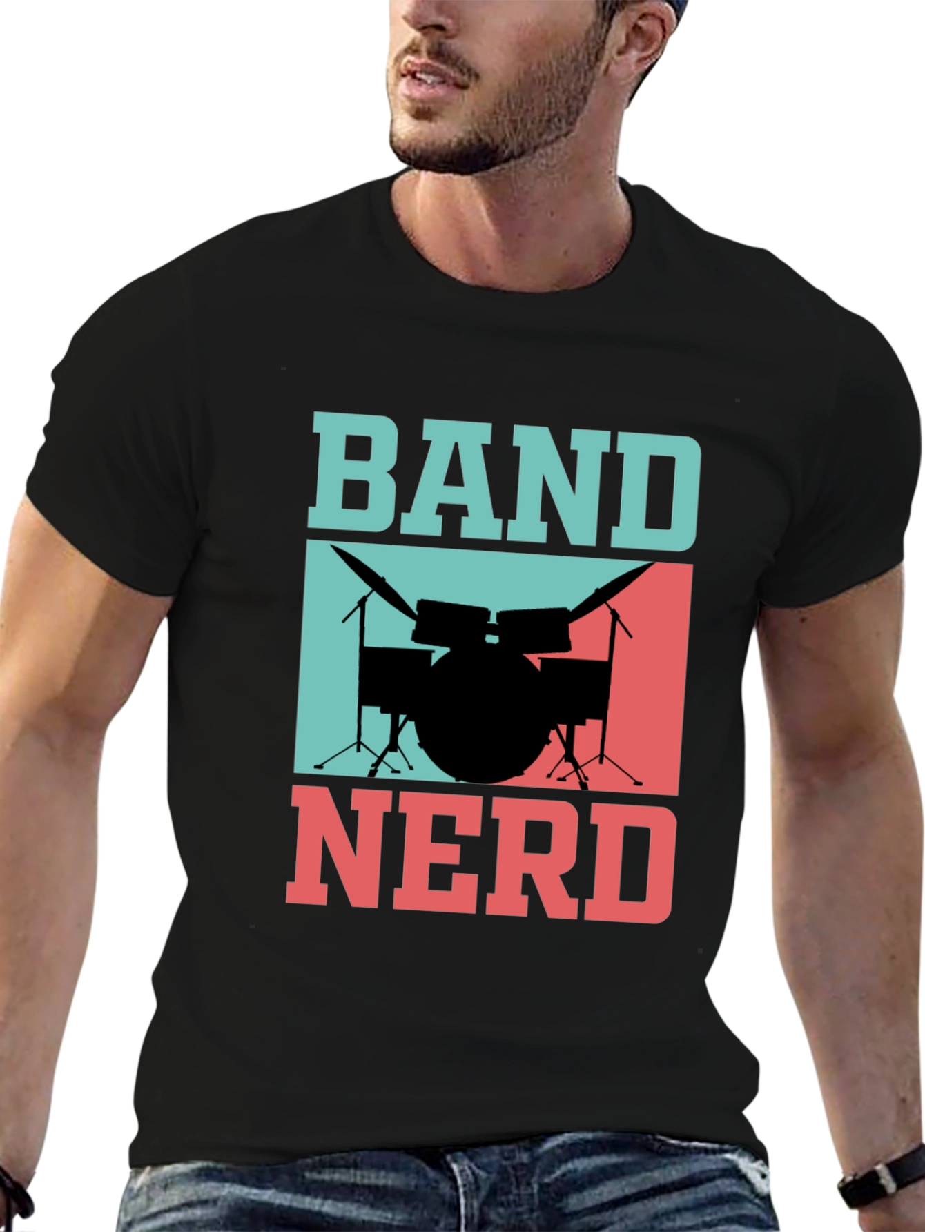 Band Nerd Drummer T-Shirt