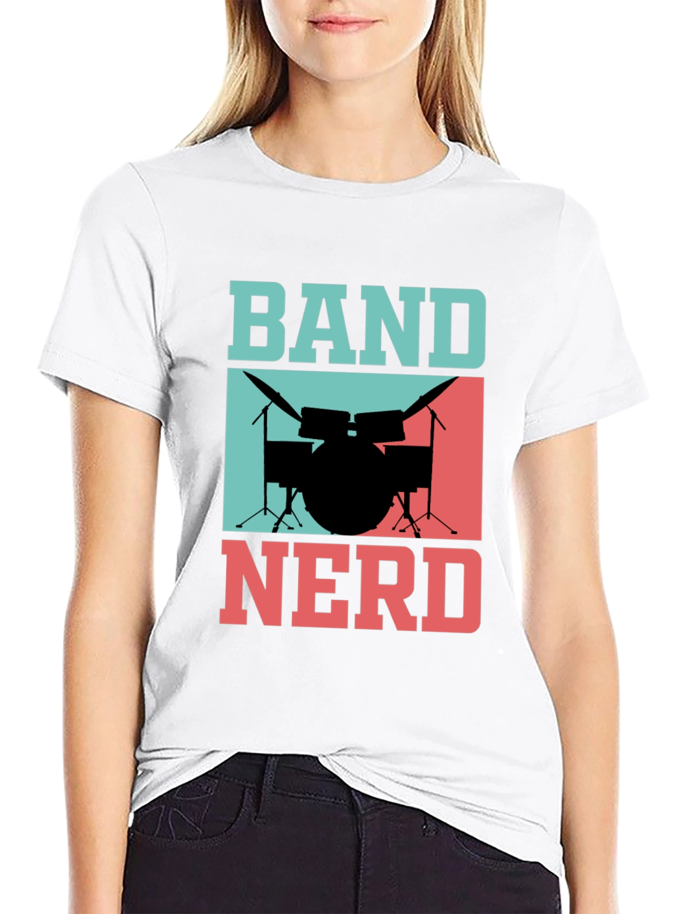 Band Nerd Drummer T-Shirt