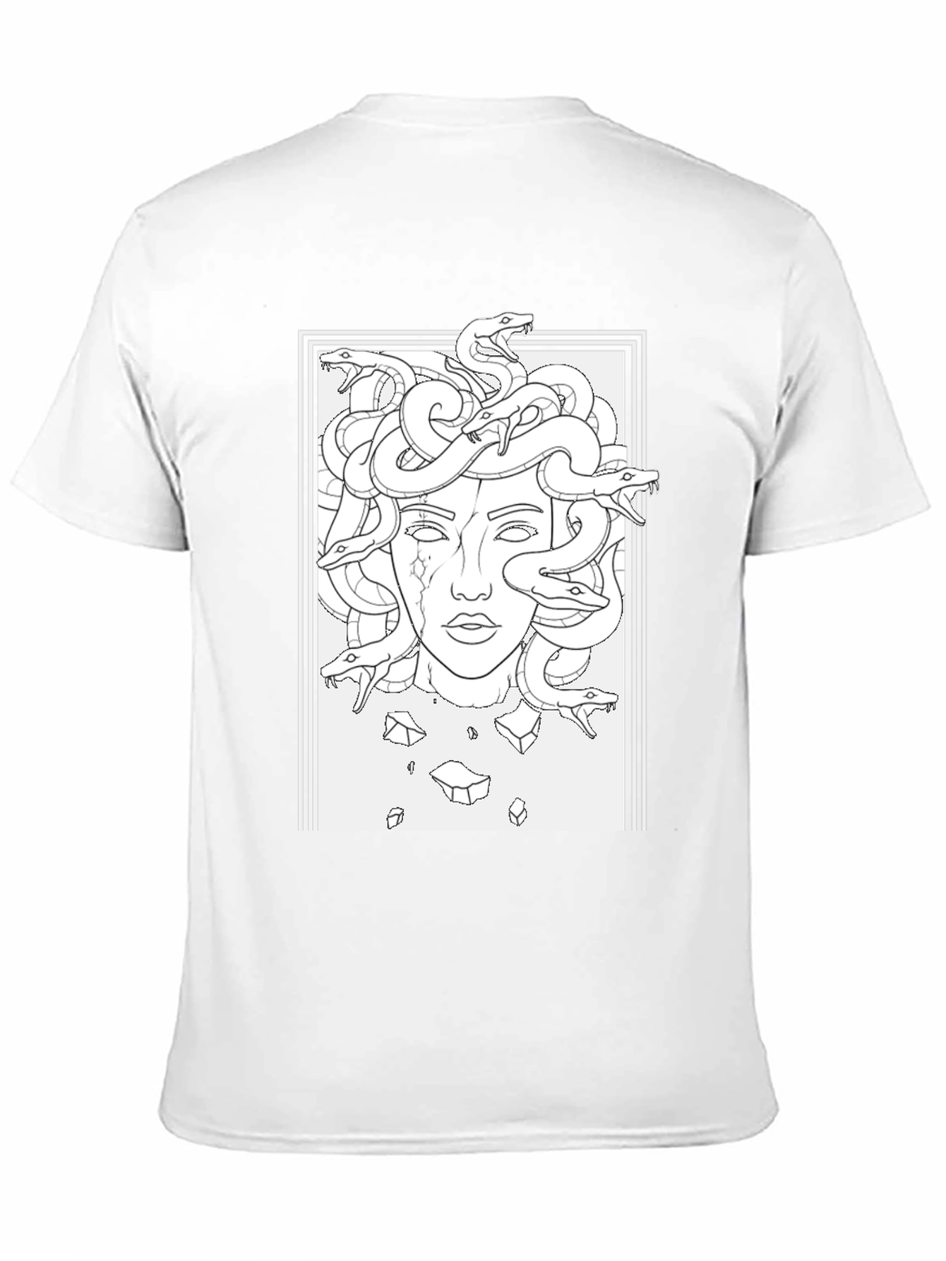 Medusa Graphic Black T-Shirt