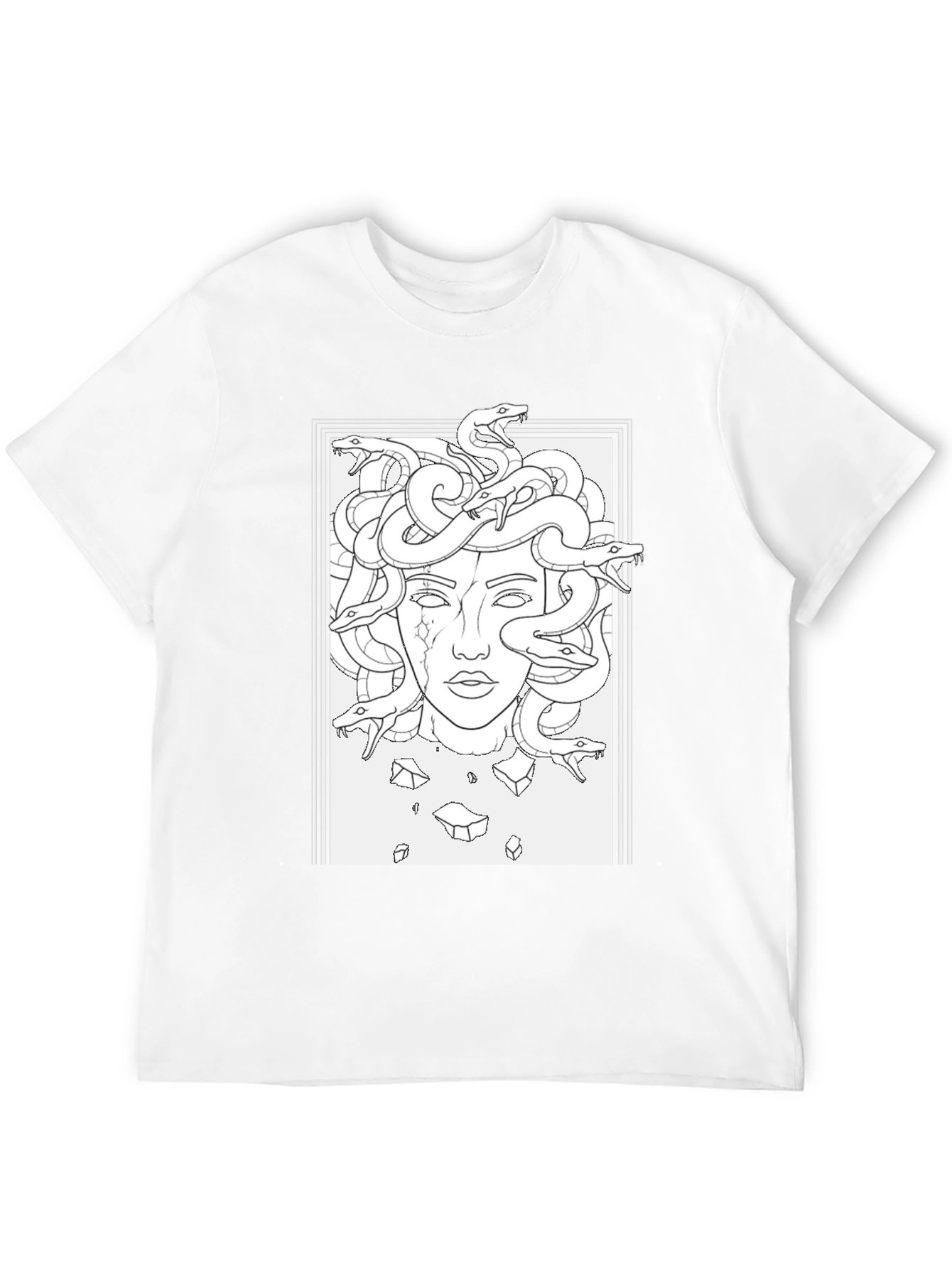 Medusa Graphic Black T-Shirt