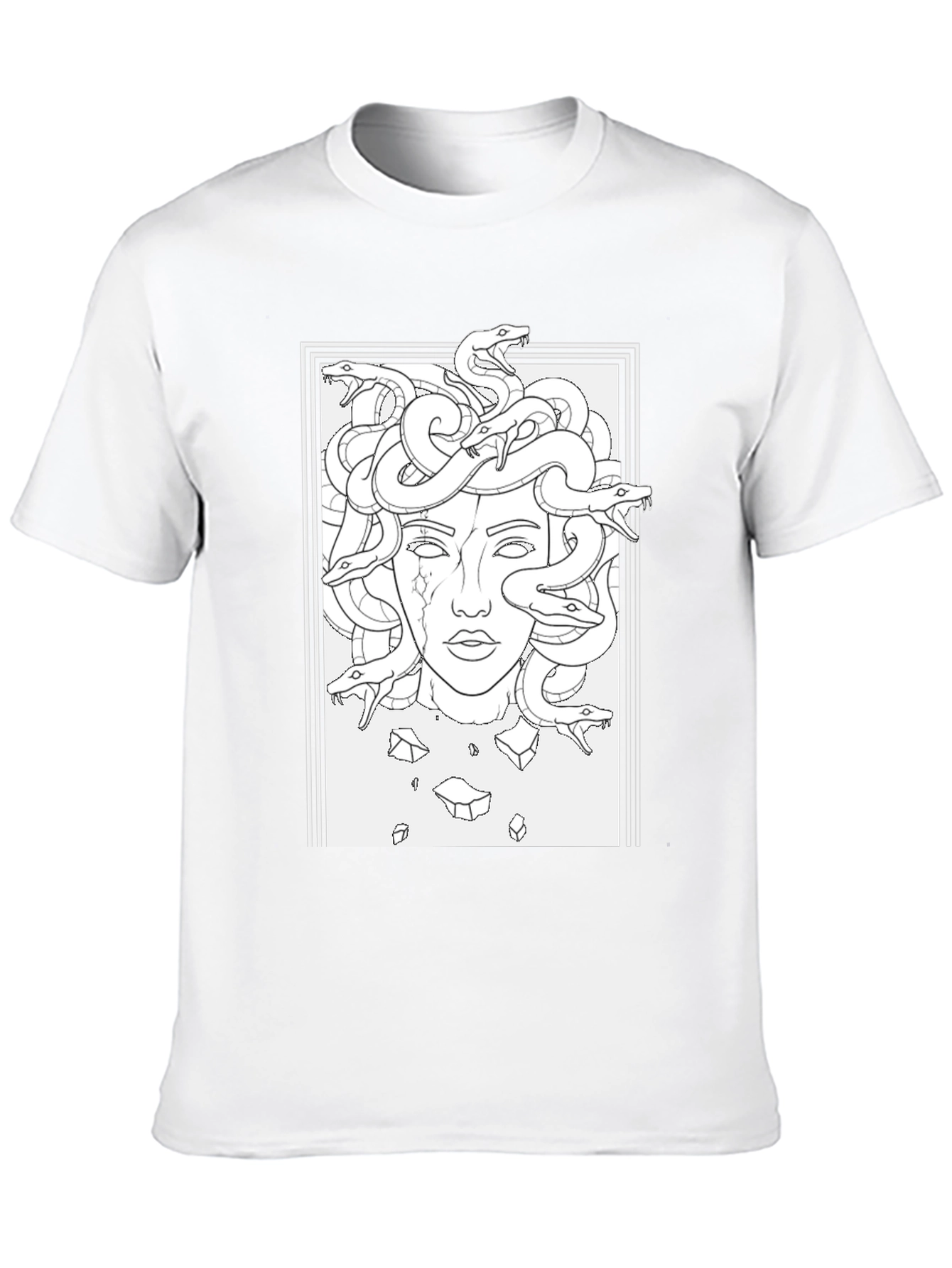 Medusa Graphic Black T-Shirt