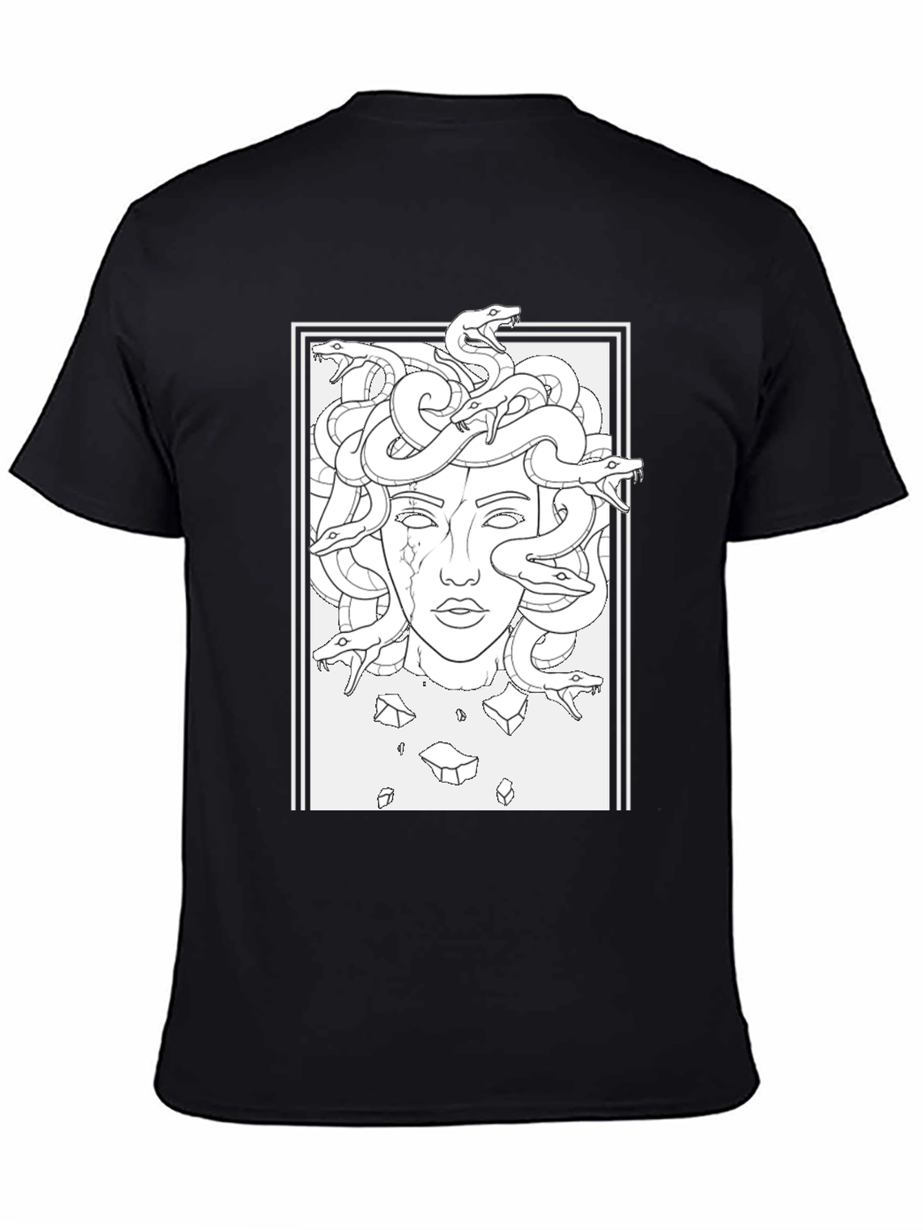Medusa Graphic Black T-Shirt