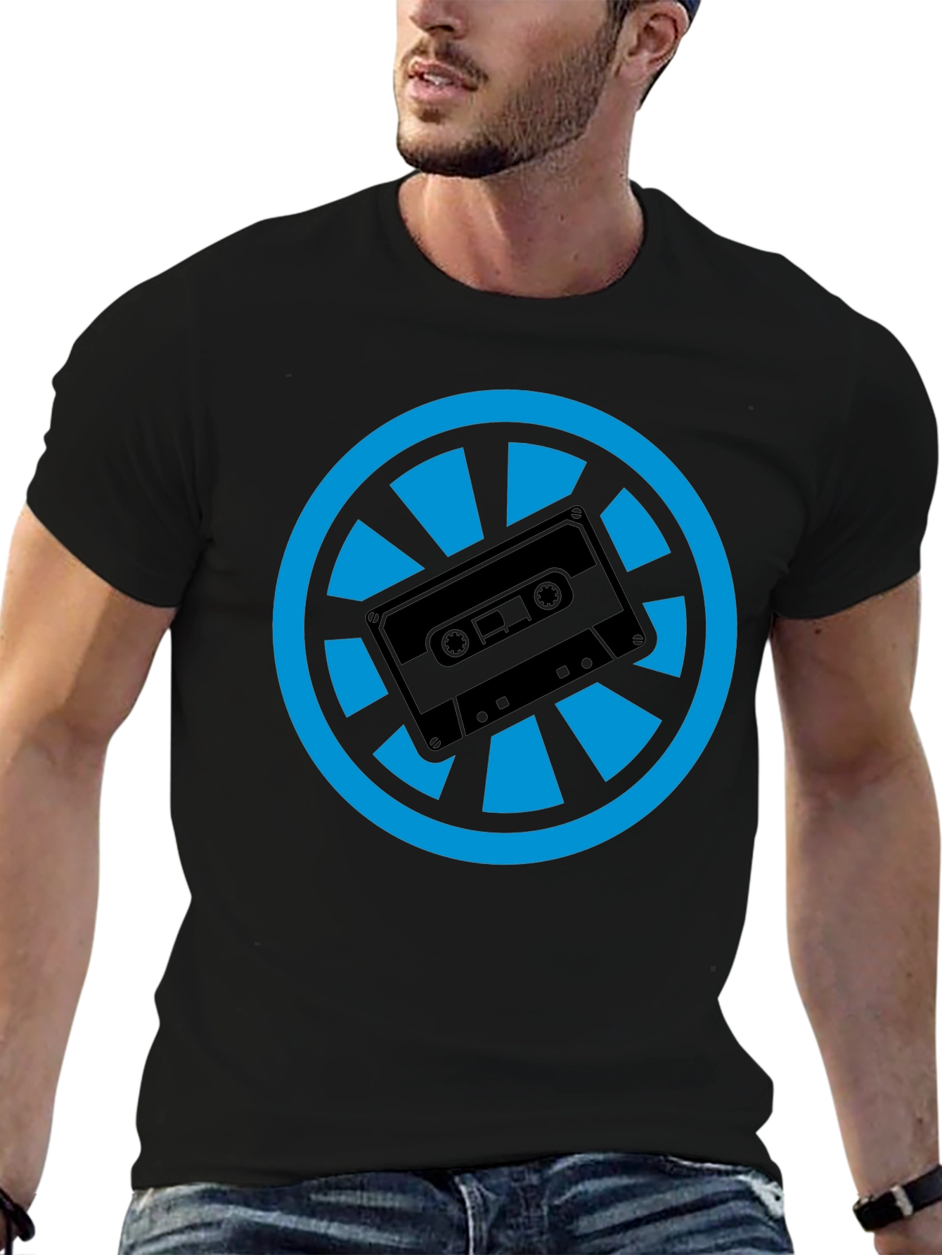 Retro Mixtape Graphic T-Shirt - Cool Casual Wear