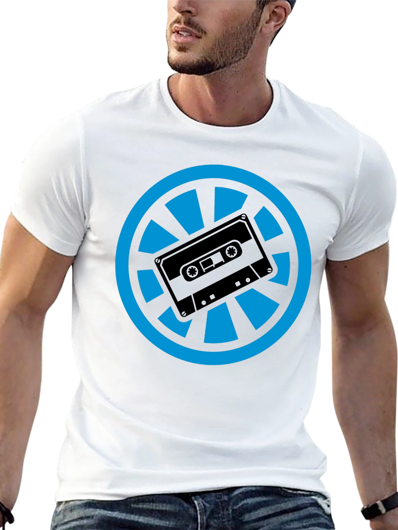 Retro Mixtape Graphic T-Shirt - Cool Casual Wear