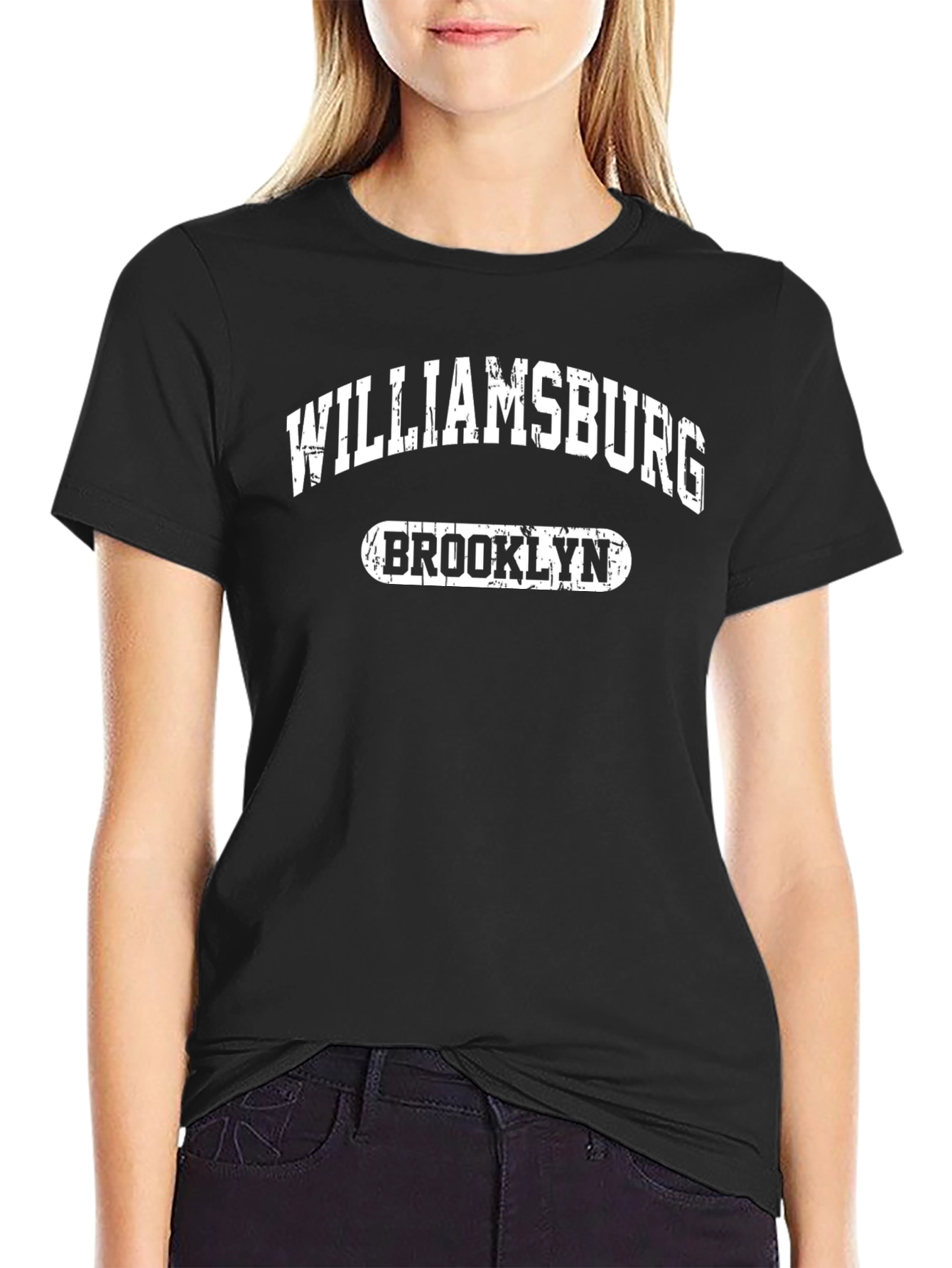 Williamsburg Brooklyn T-Shirt - Black