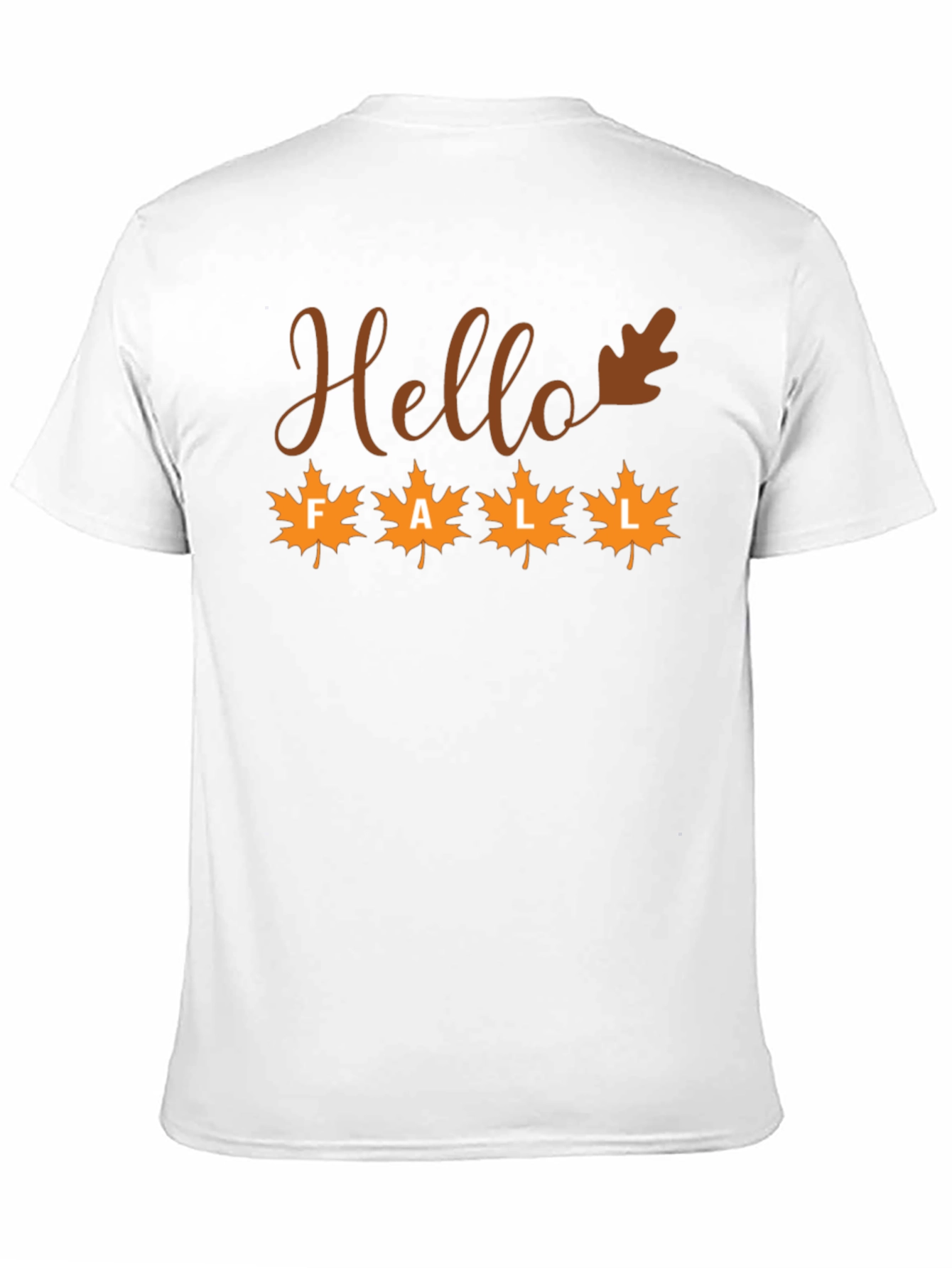 Hello Fall Maple Leaf Graphic Tee