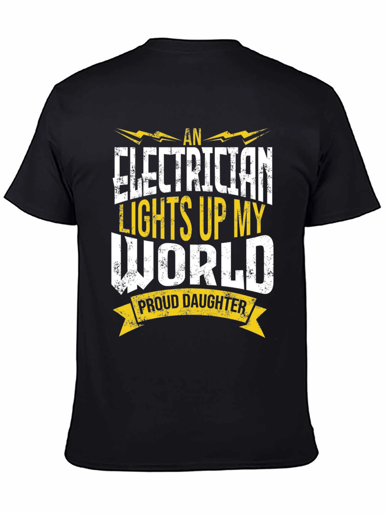 Electricians Daughter T-Shirt - Proud Love