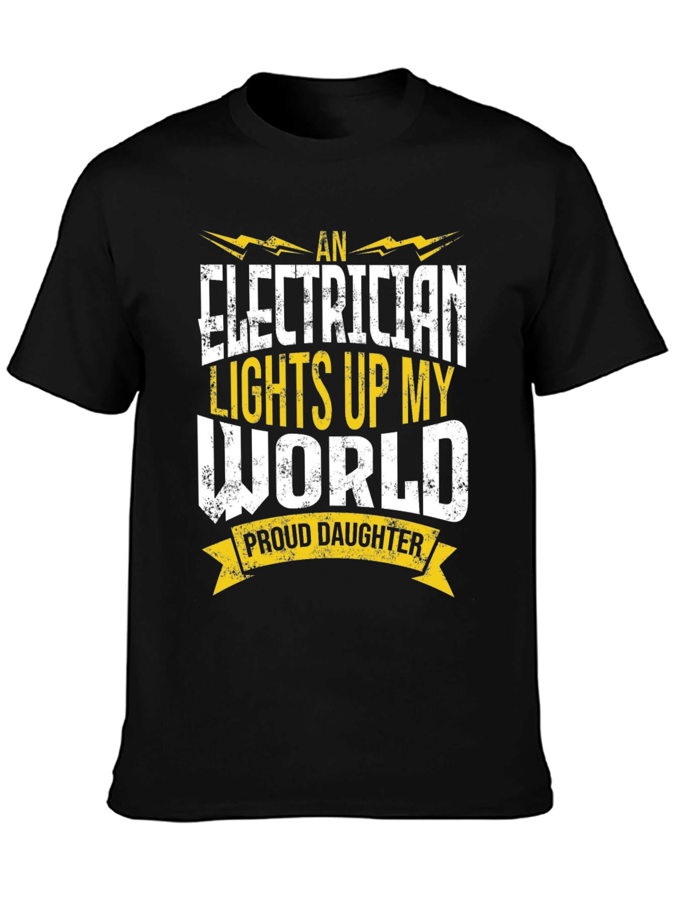 Electricians Daughter T-Shirt - Proud Love