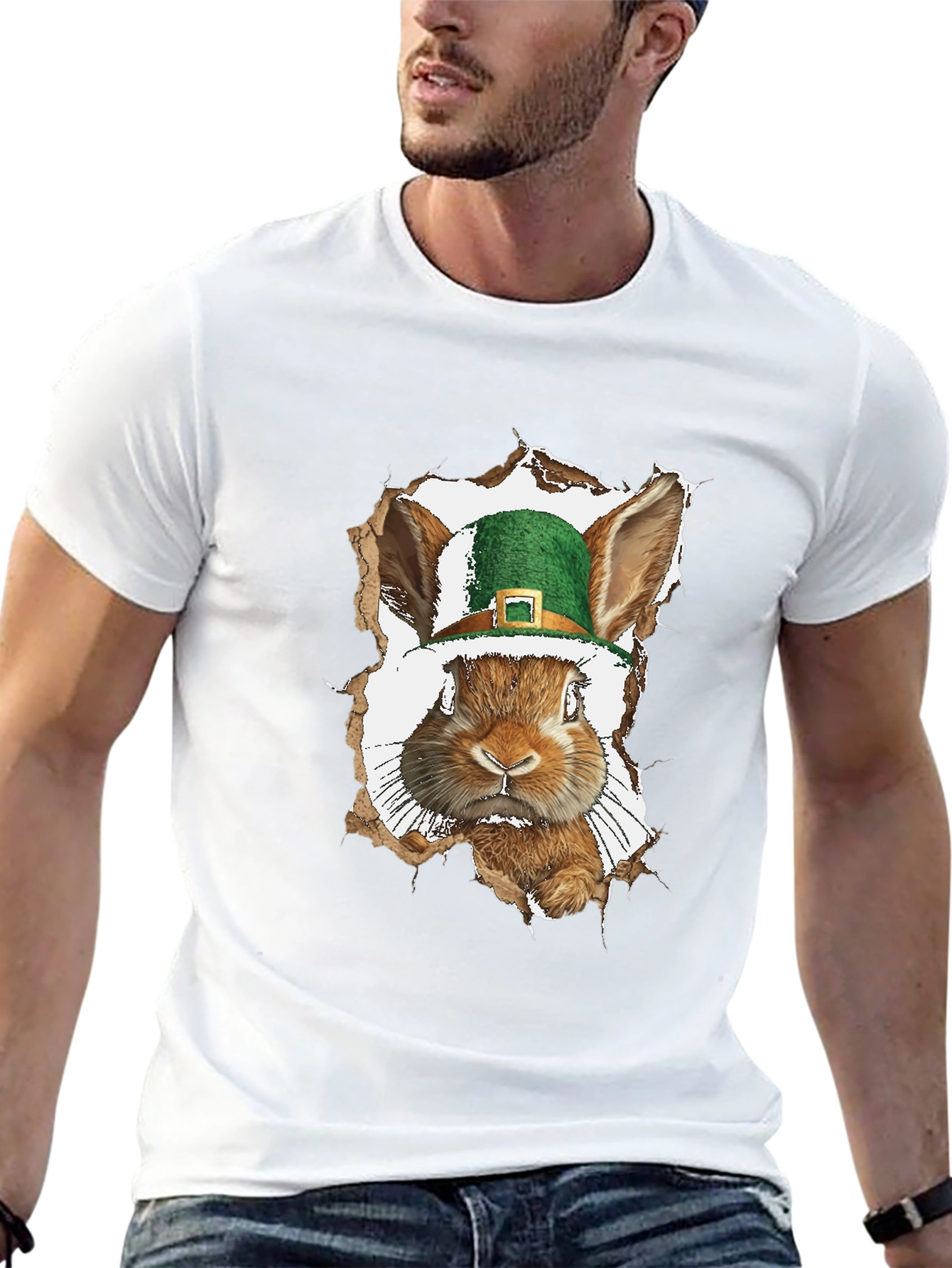 St. Patricks Day Rabbit T-Shirt
