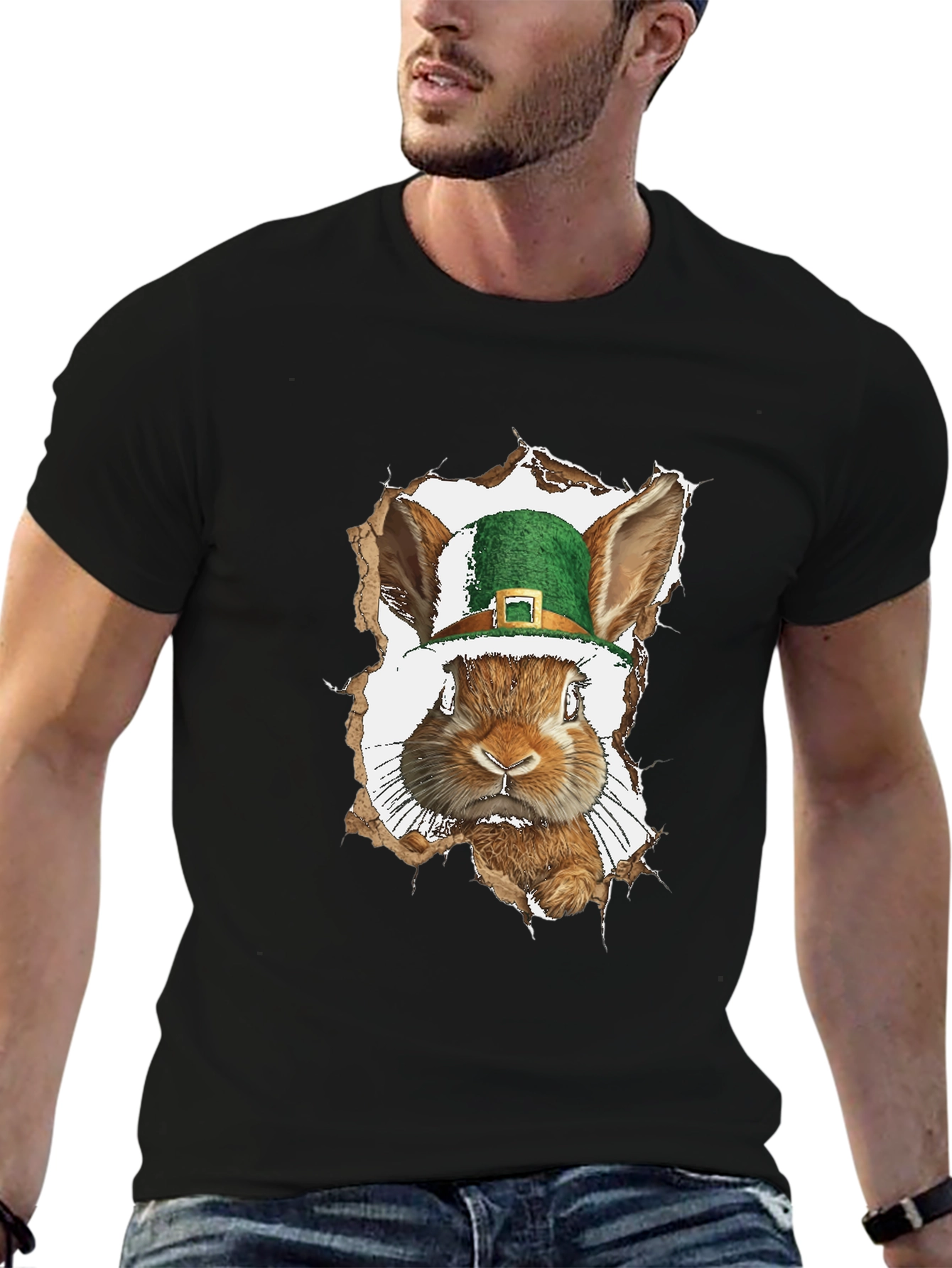 St. Patricks Day Rabbit T-Shirt