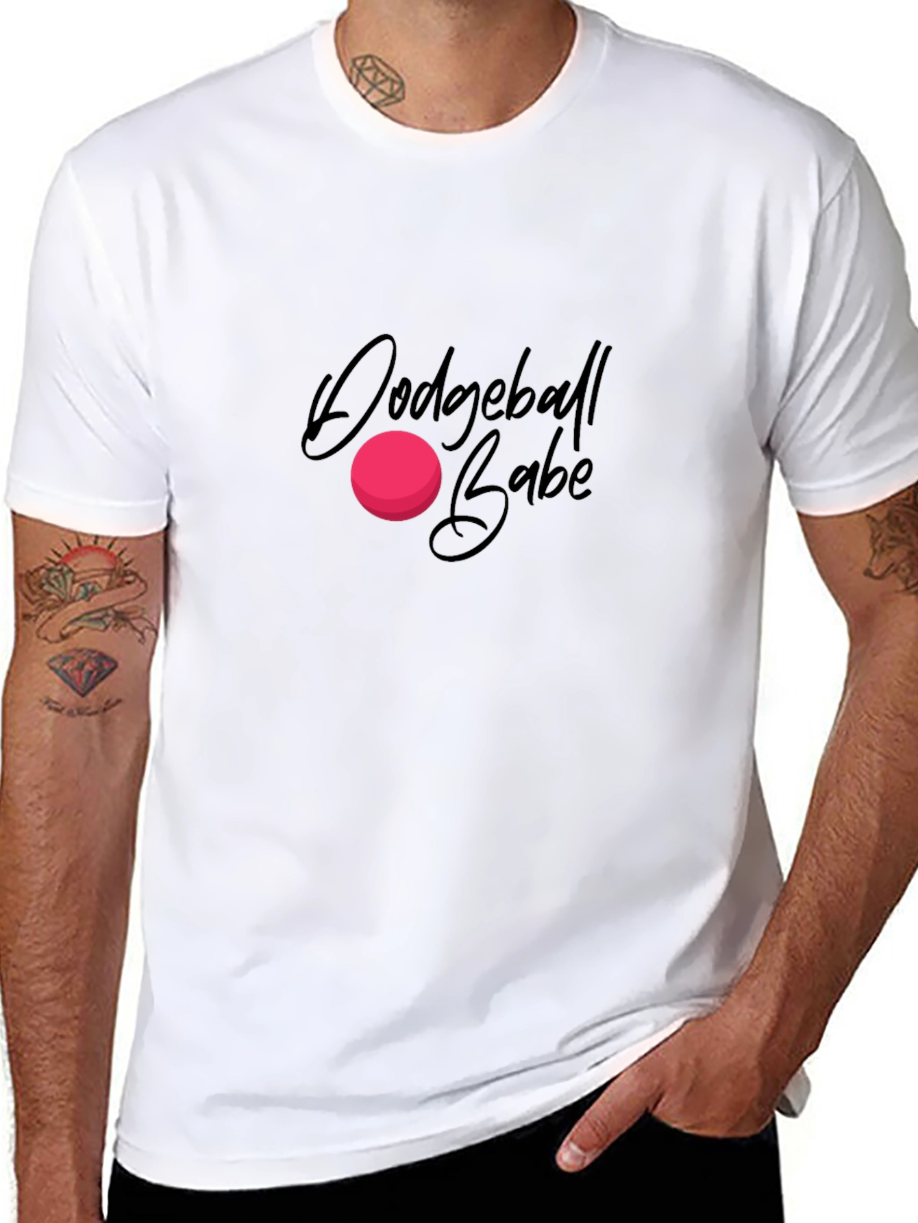 Dodgeball Babe T-Shirt - Sporty & Stylish!