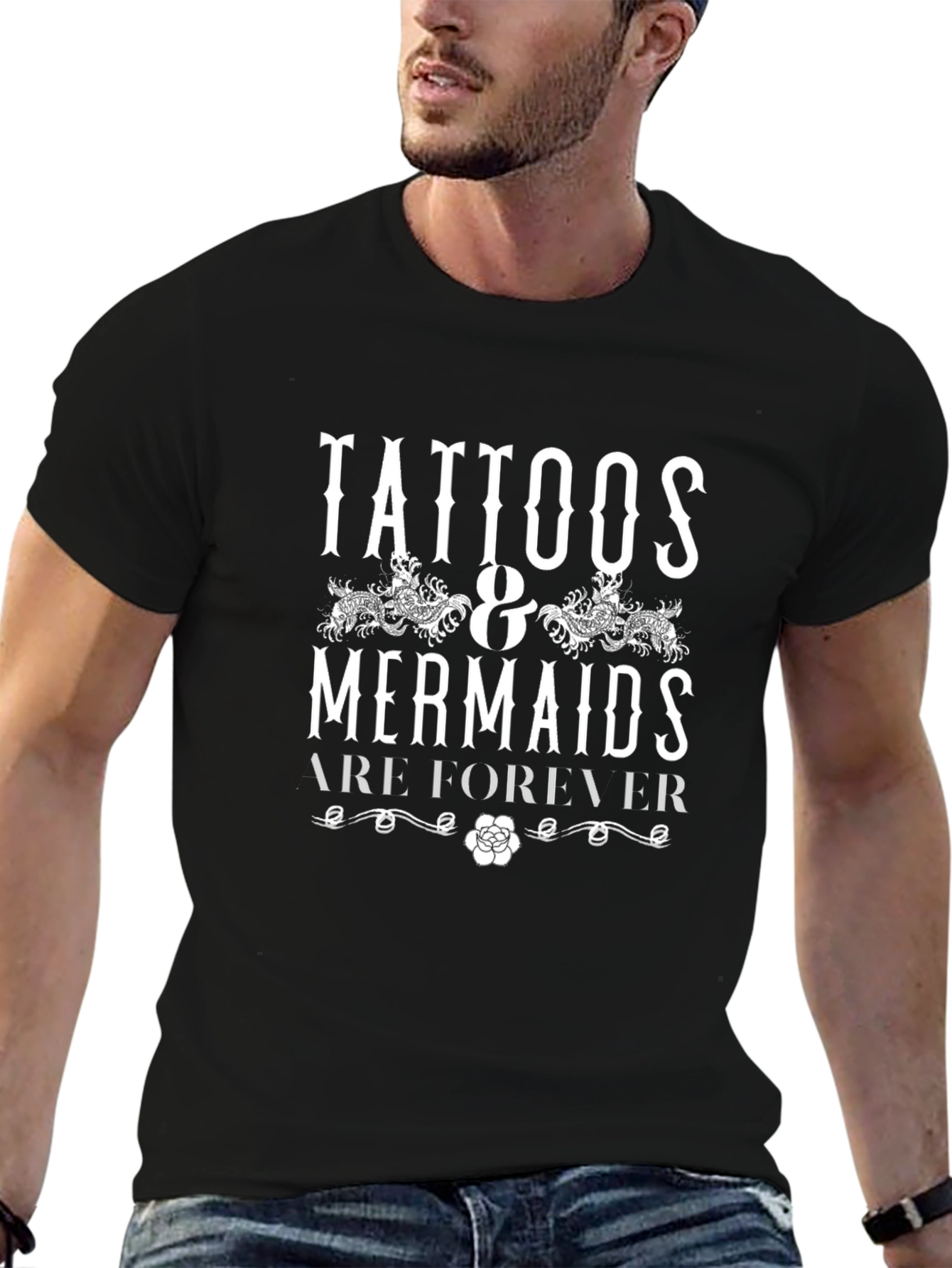 Tattoos & Mermaids Forever Graphic Tee