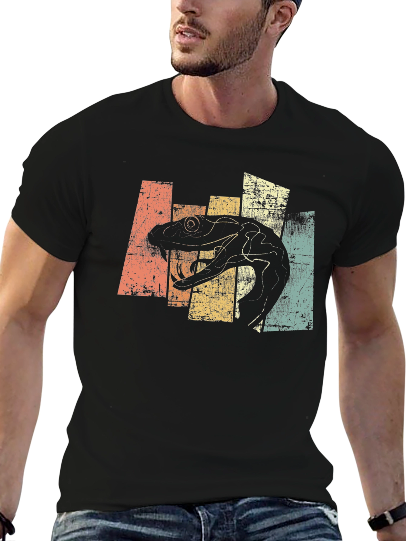 Retro Snake Graphic Tee