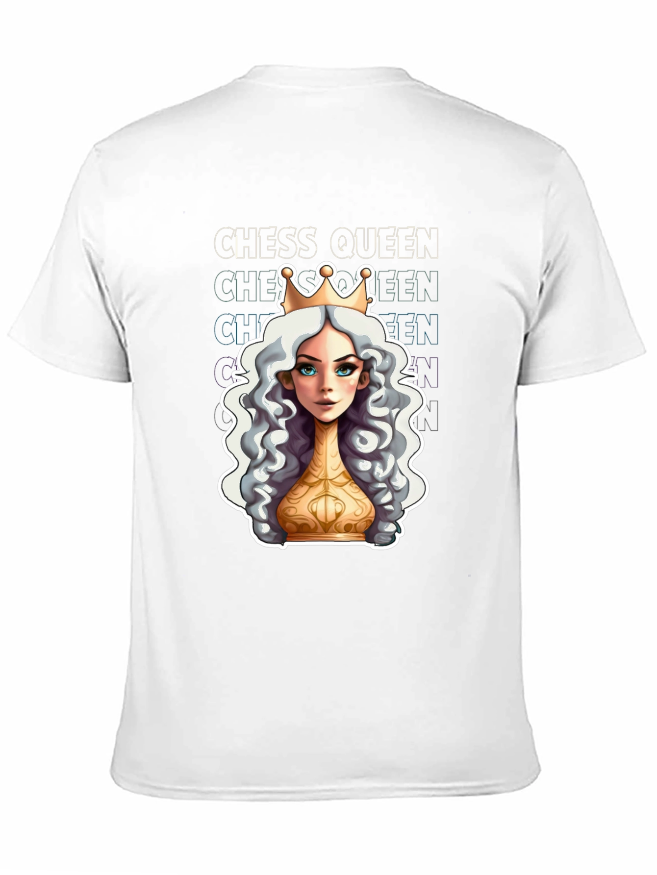 Chess Queen Graphic Tee - Stylish Unisex T-Shirt