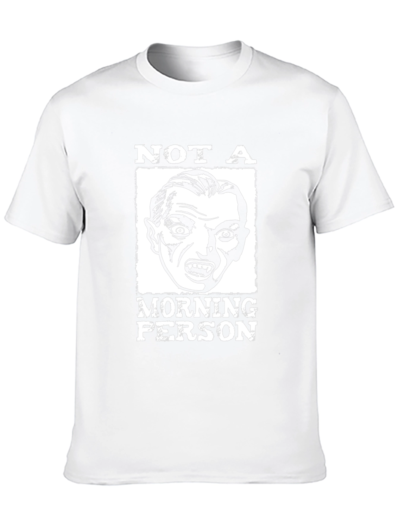 Not A Morning Person Vampire Graphic T-Shirt