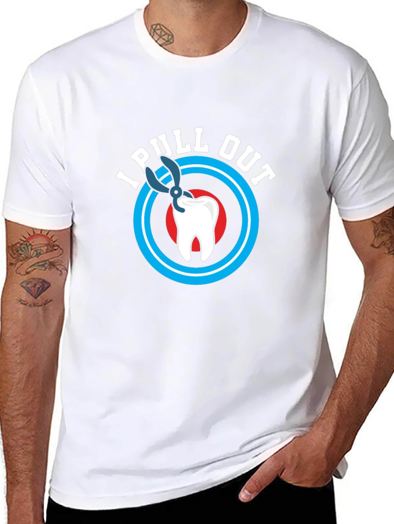 I Pull Out T-Shirt - Funny Dentist Gift