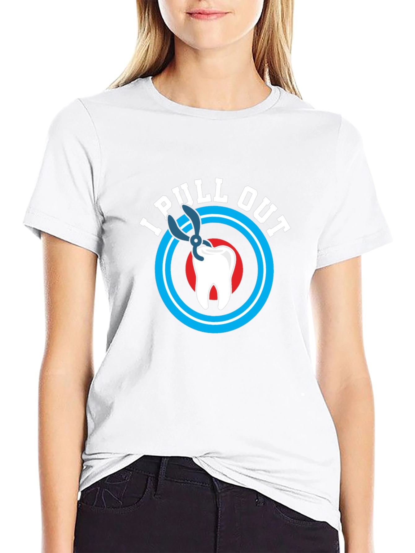 I Pull Out T-Shirt - Funny Dentist Gift