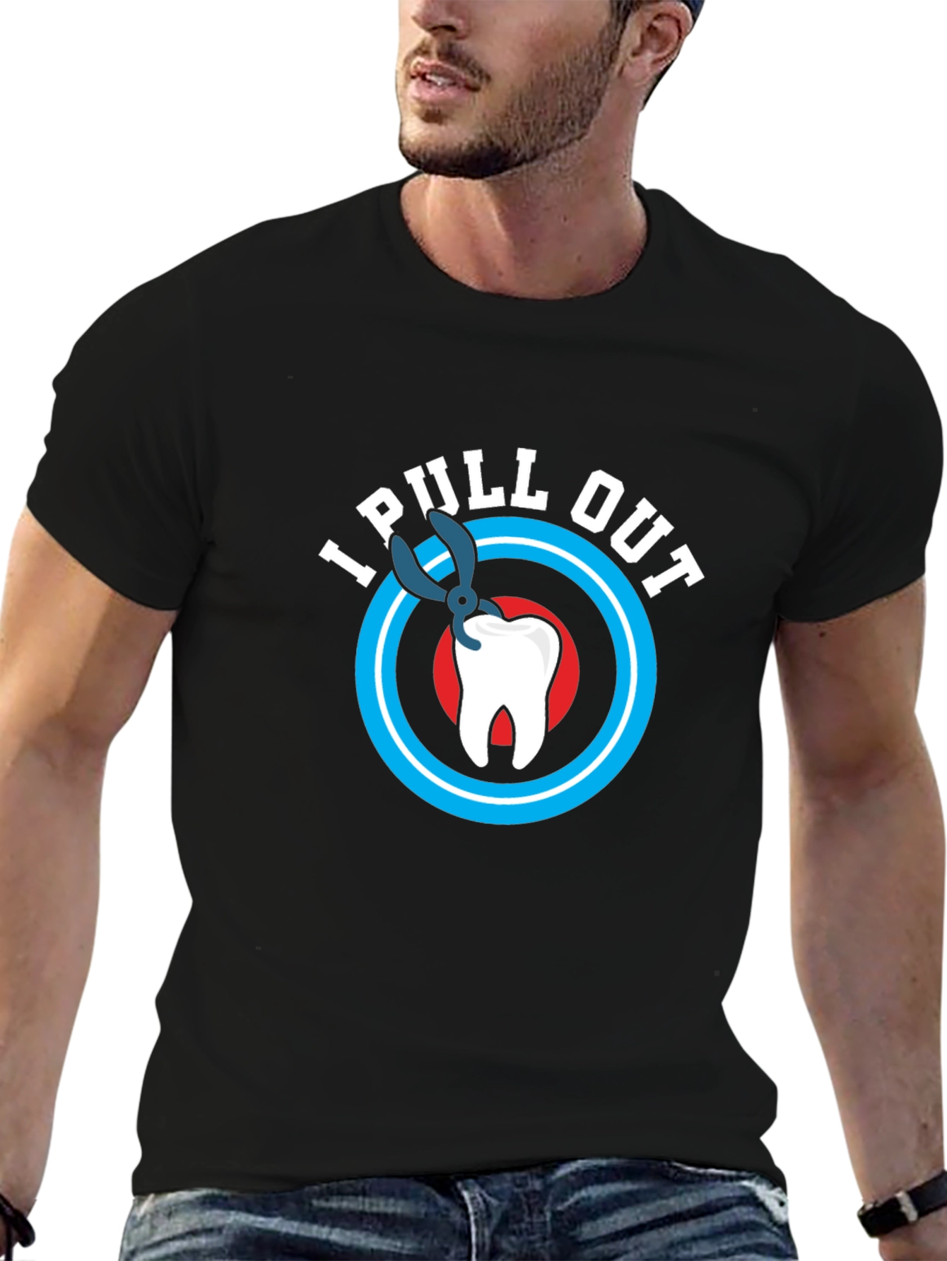 I Pull Out T-Shirt - Funny Dentist Gift