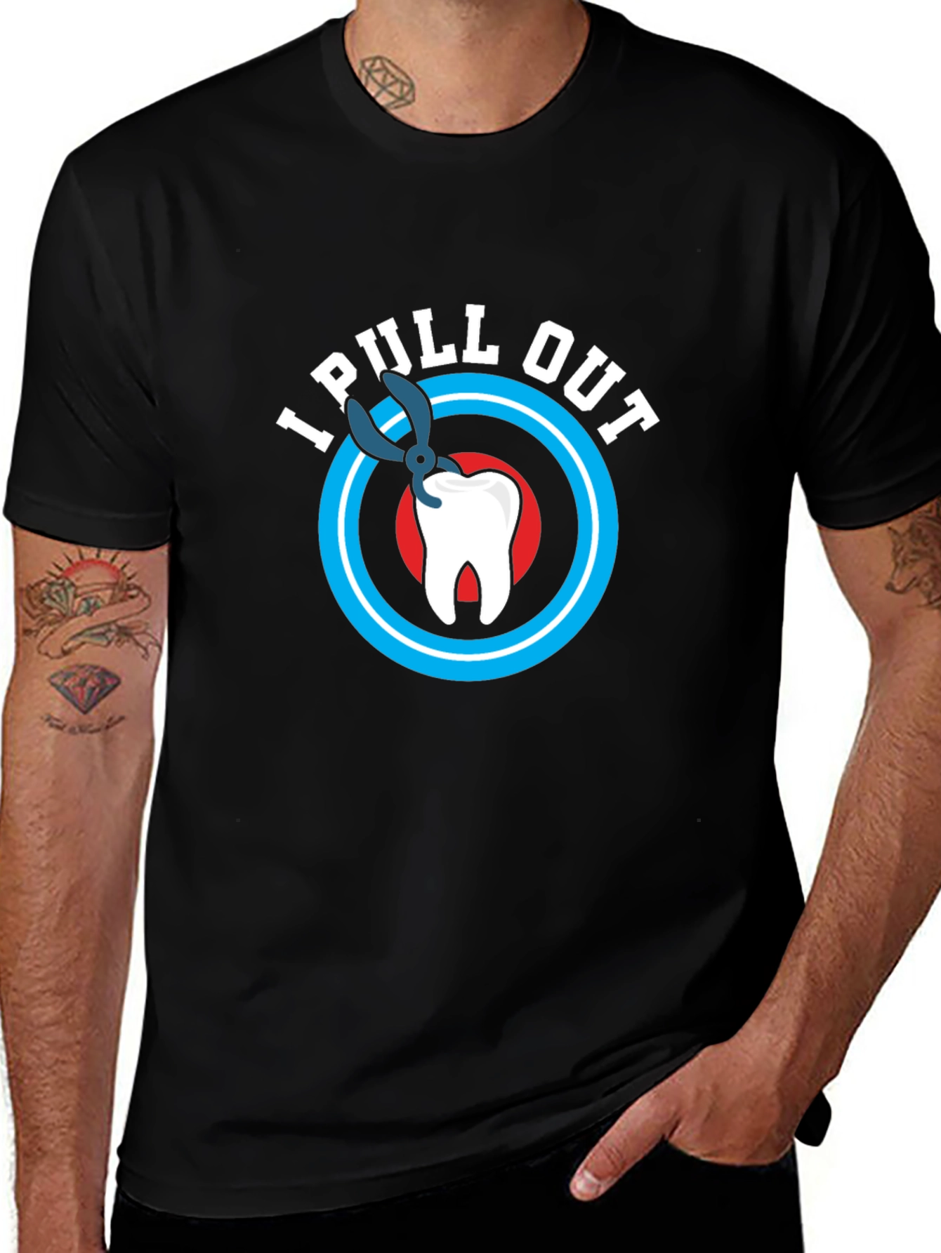 I Pull Out T-Shirt - Funny Dentist Gift