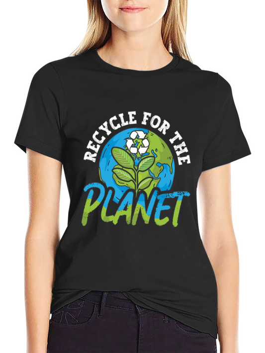 Recycle for the Planet Graphic Tee - Earth Day T-Shirt