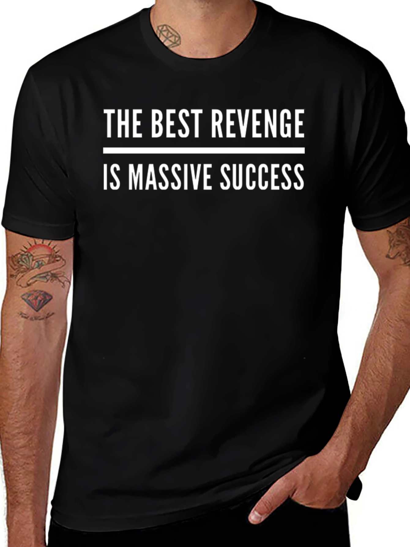 The Best Revenge T-Shirt - Massive Success Motivation