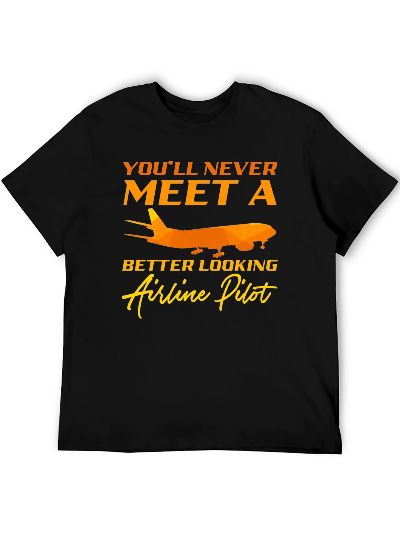 Airline Pilot Graphic Tee - Unique Gift