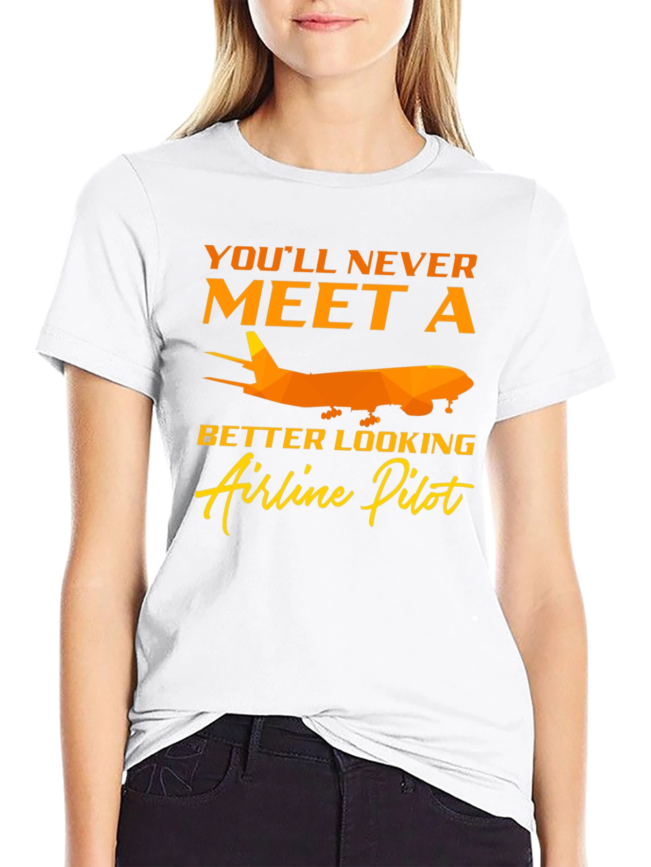 Airline Pilot Graphic Tee - Unique Gift