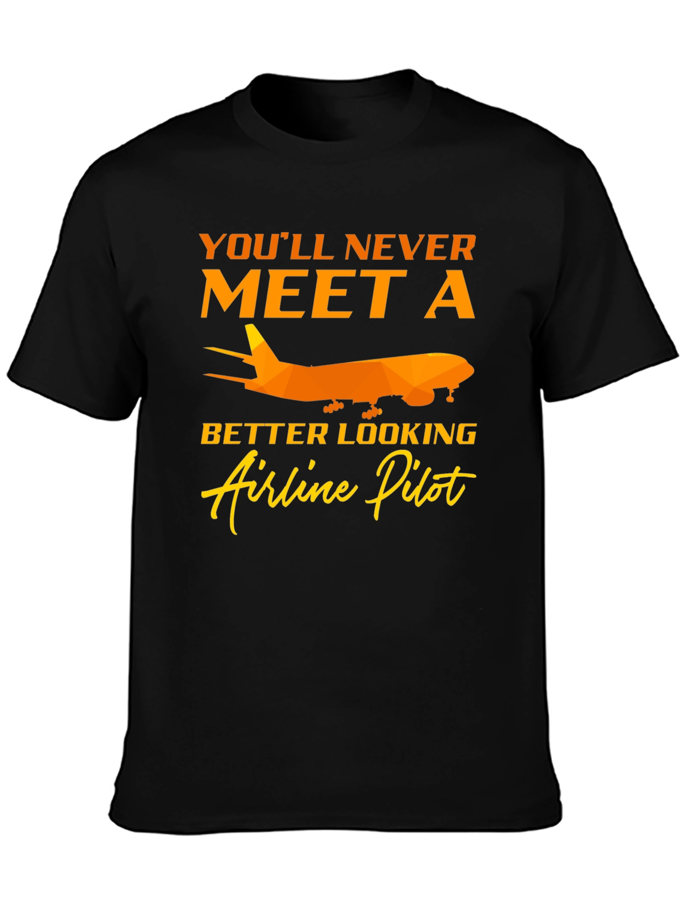 Airline Pilot Graphic Tee - Unique Gift